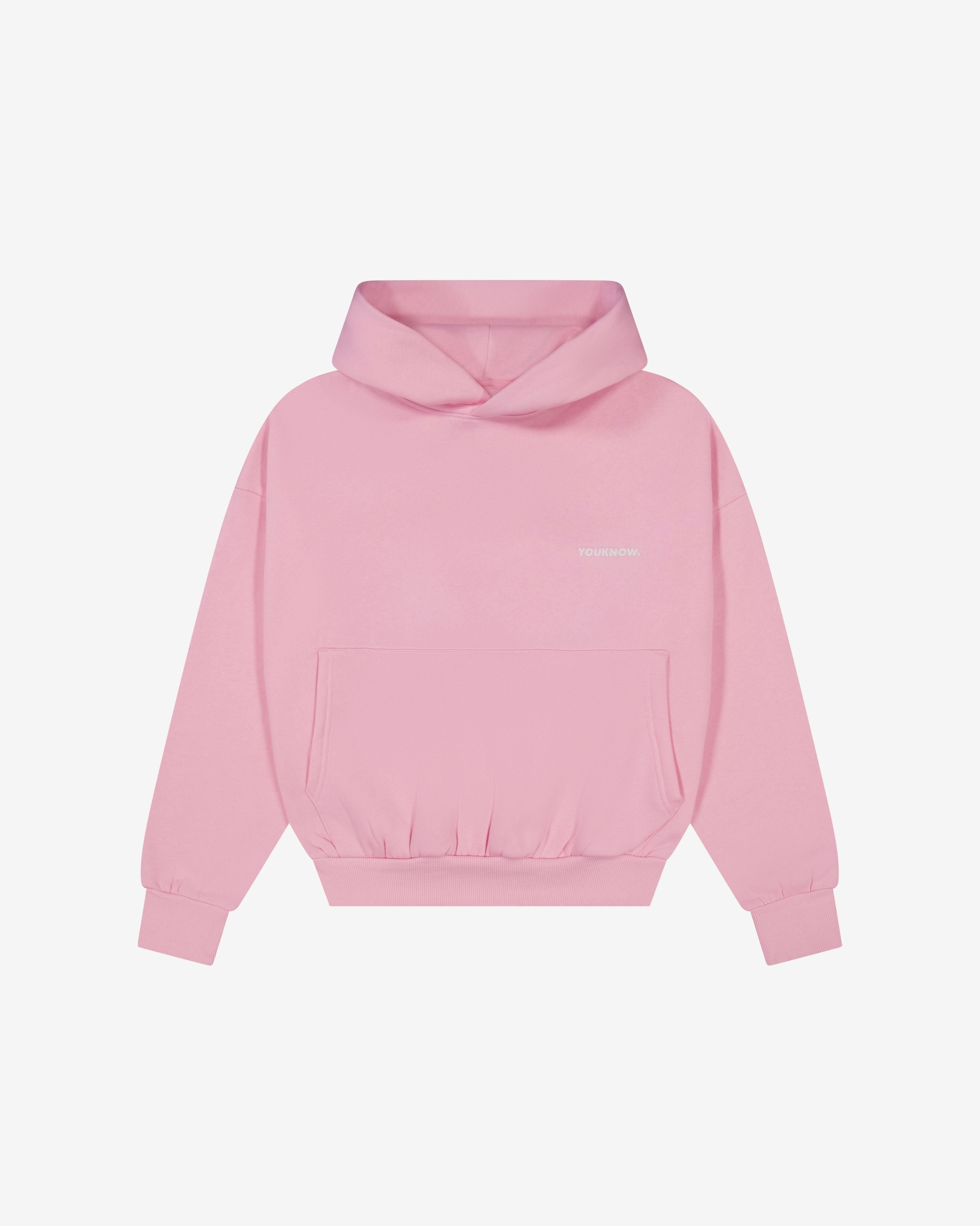 Core Box Hoodie | Baby Pink