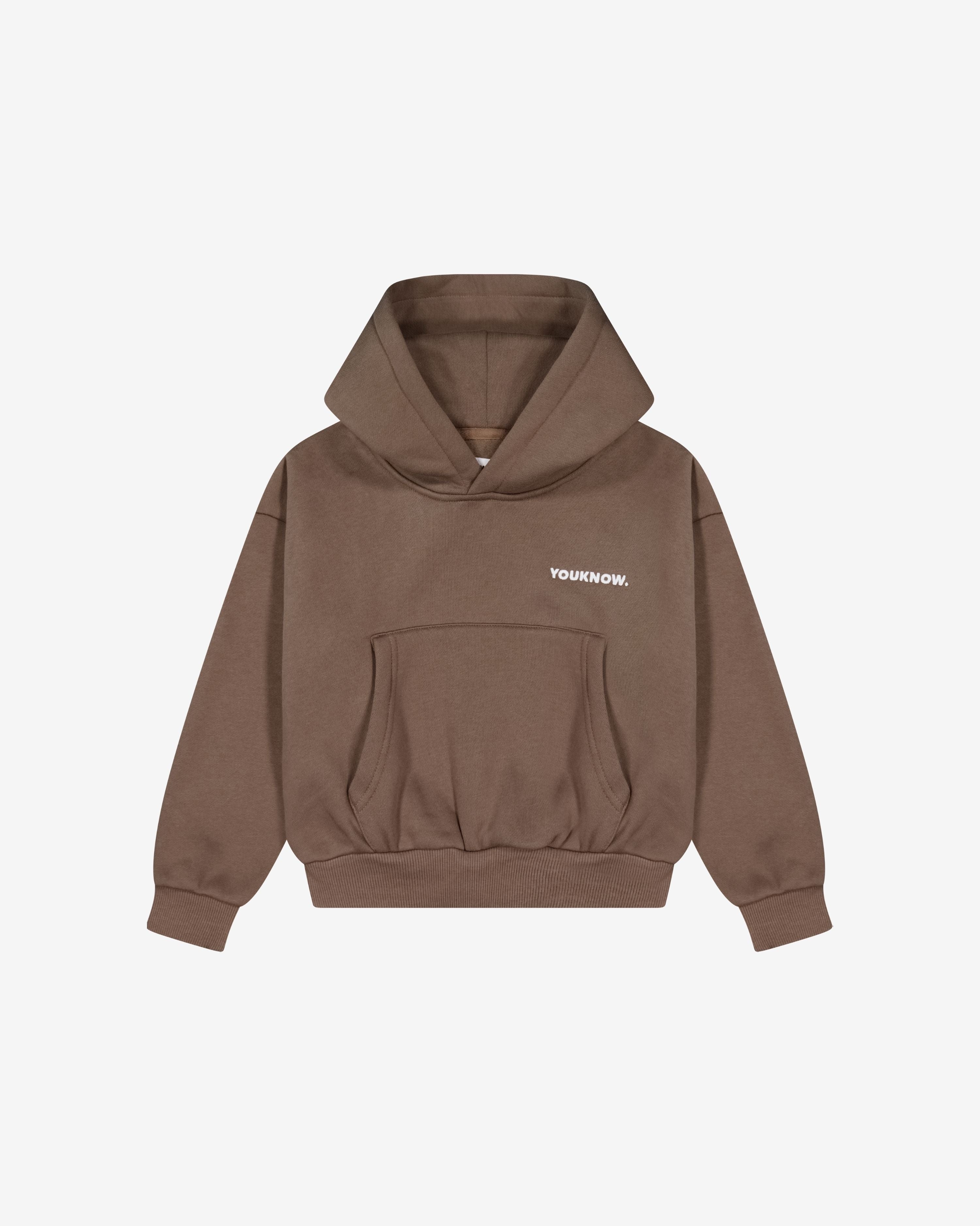 Kids Core Box Hoodie | Latte