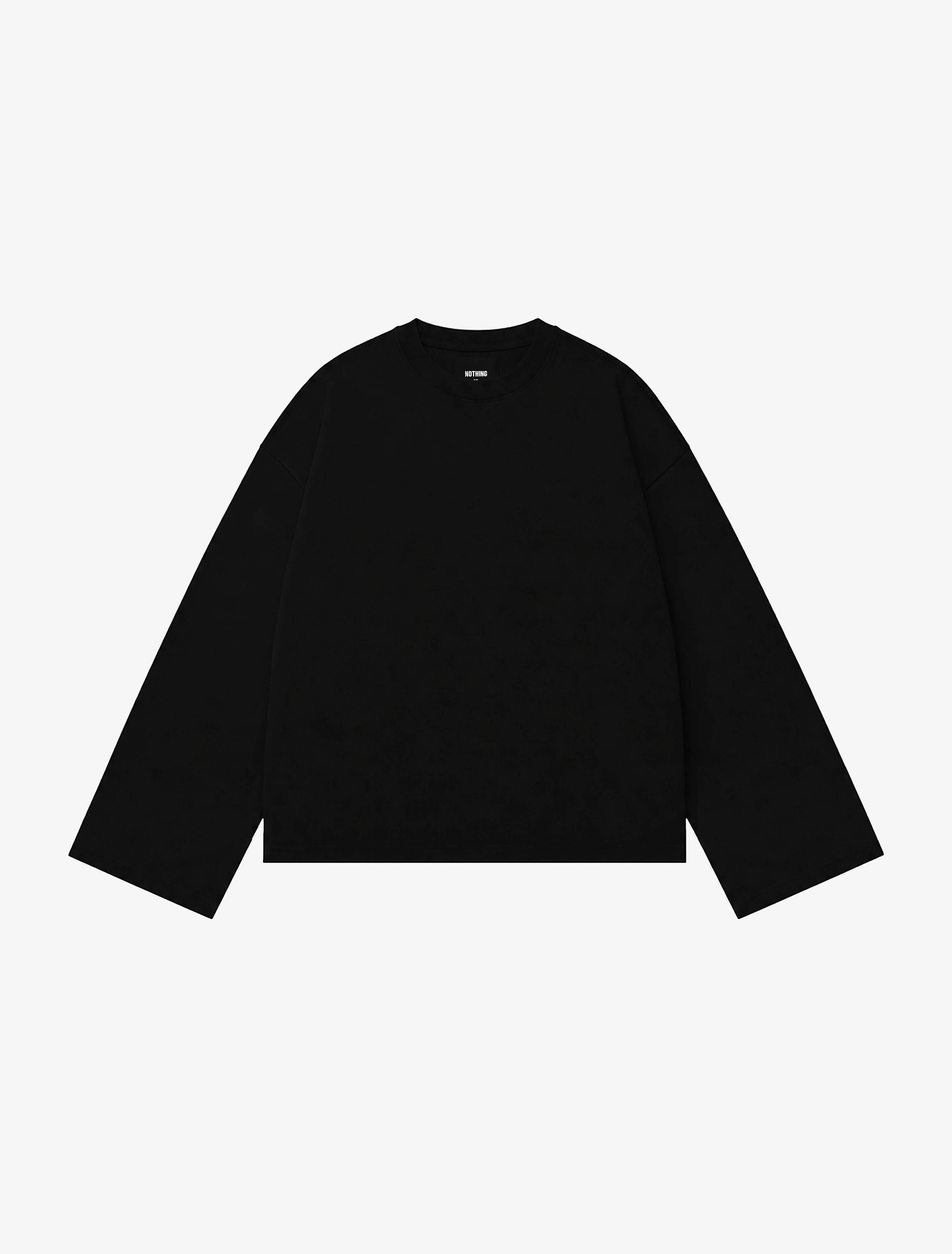 Nothing Wide Long Sleeve Tee | Tar