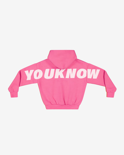 Kids Big Back Hoodie | Bubblegum Fizz