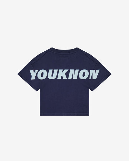 Kids Big Back Tee | Navy Ice