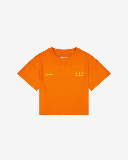 Kids Big Back Tee | Orange Sherbert