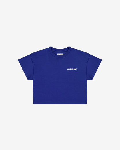 Kids Core Box Tee | Cobalt