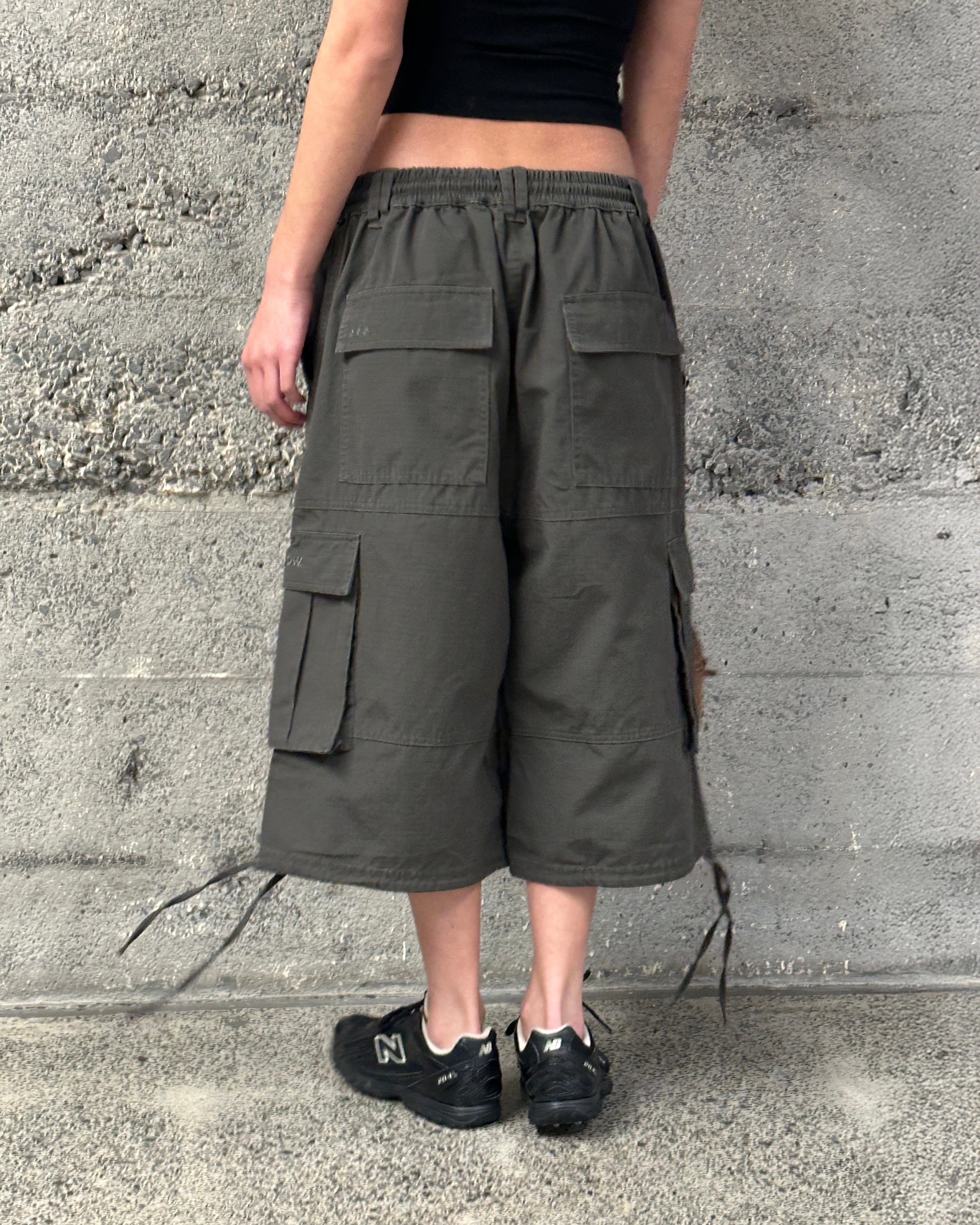 Ripstop Cargo Jorts | Umber-4
