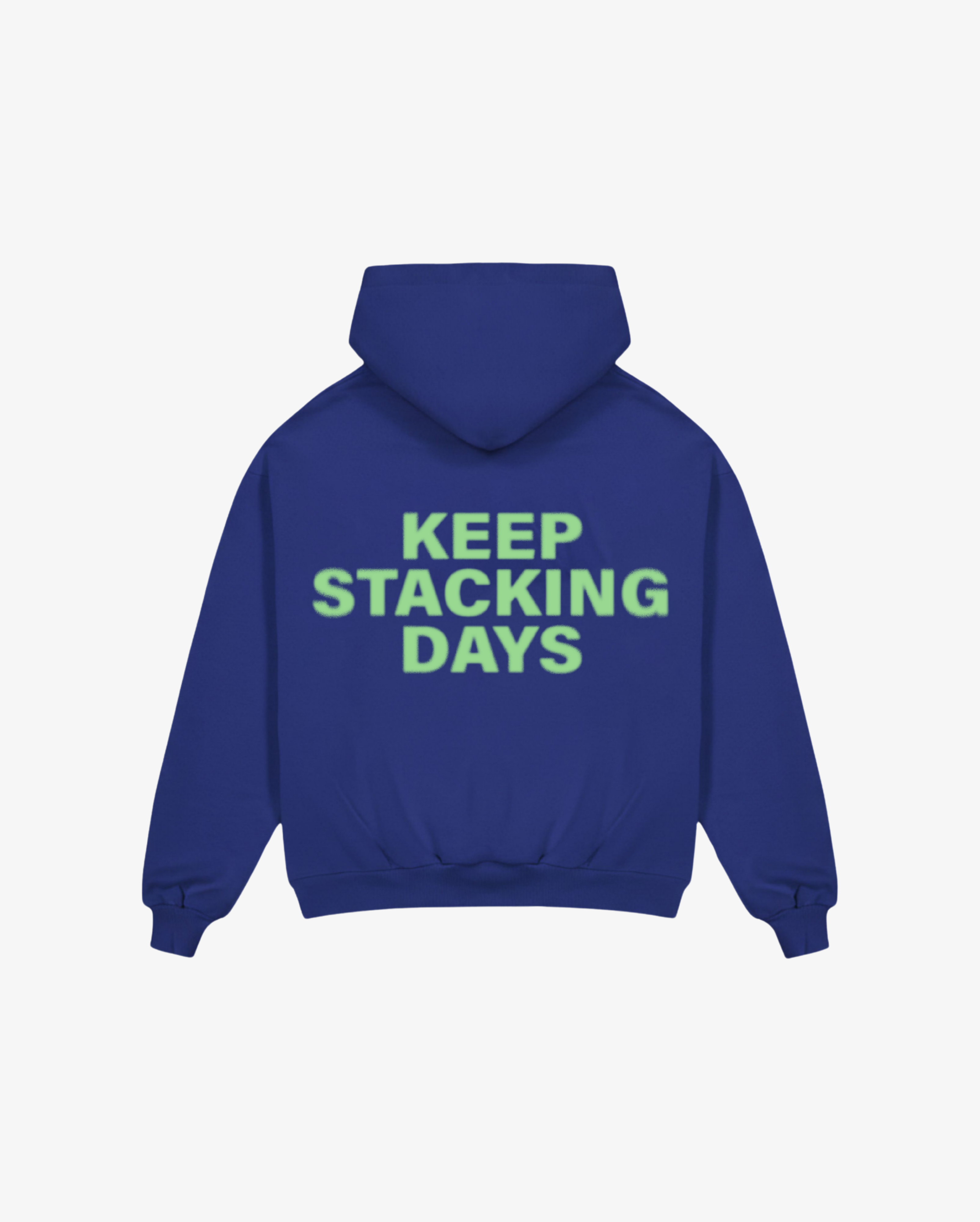 YK Move Stacking Days Hoodie | Blue