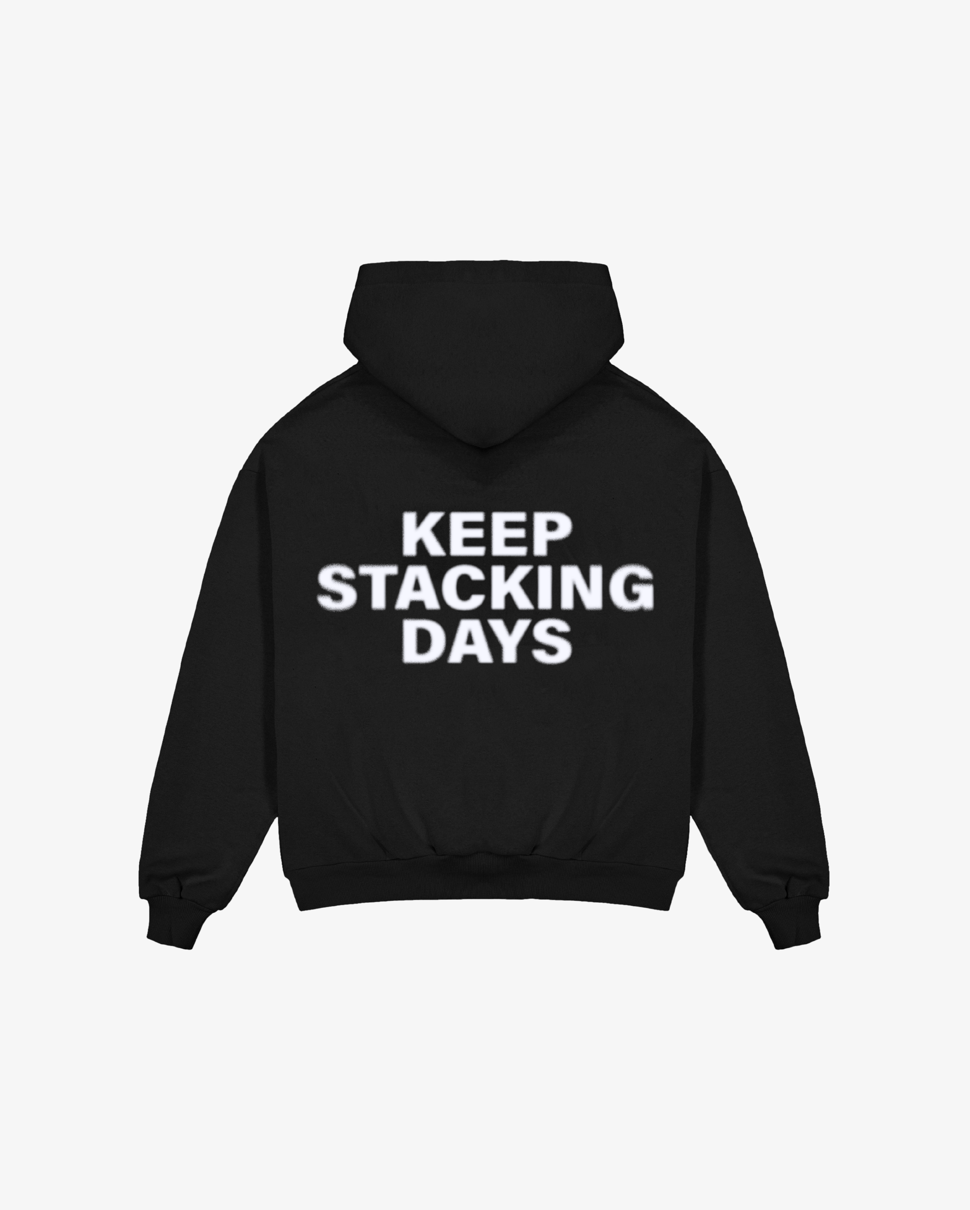 YK Move Stacking Days Hoodie | Black