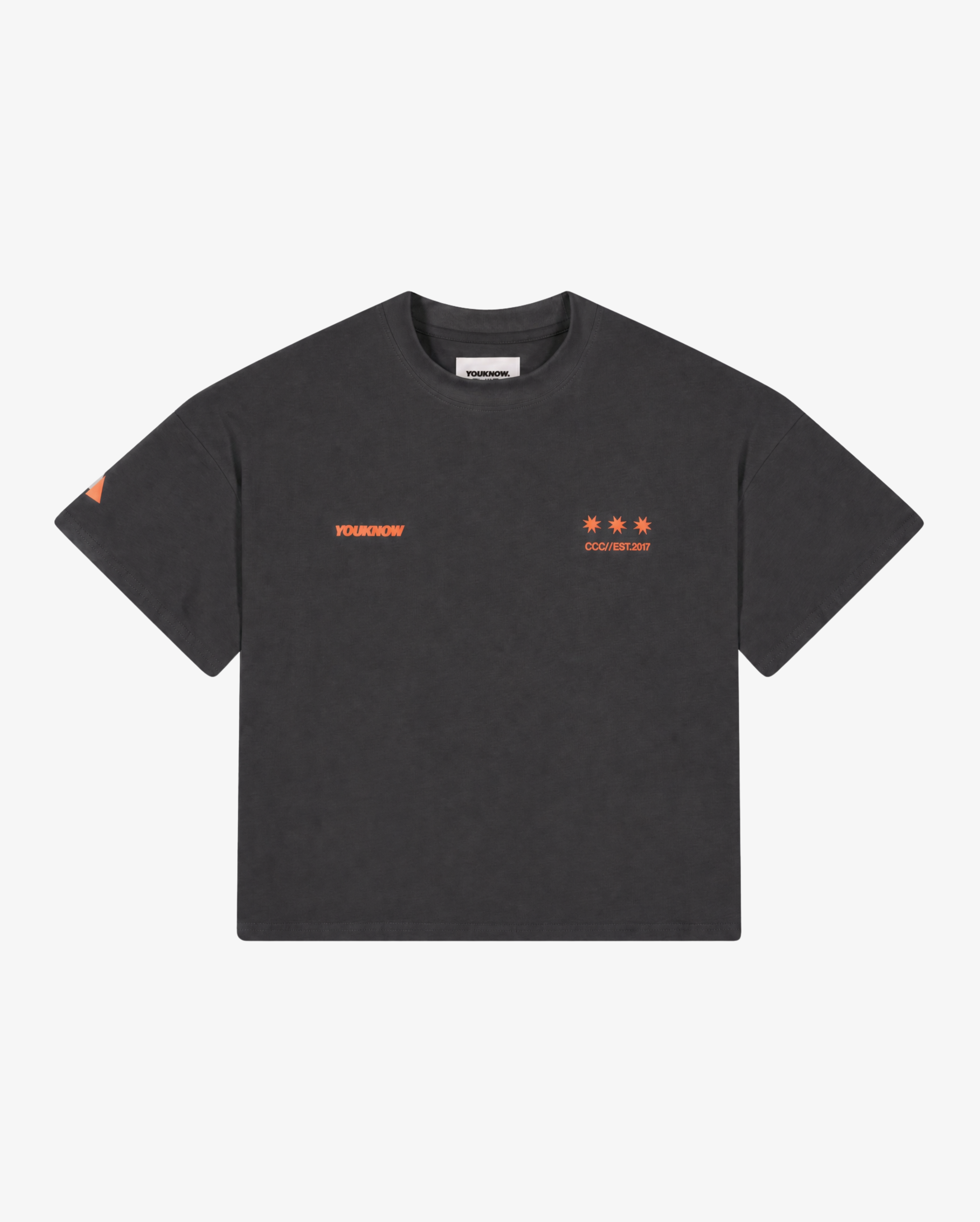 Big Back Tee | Charcoal