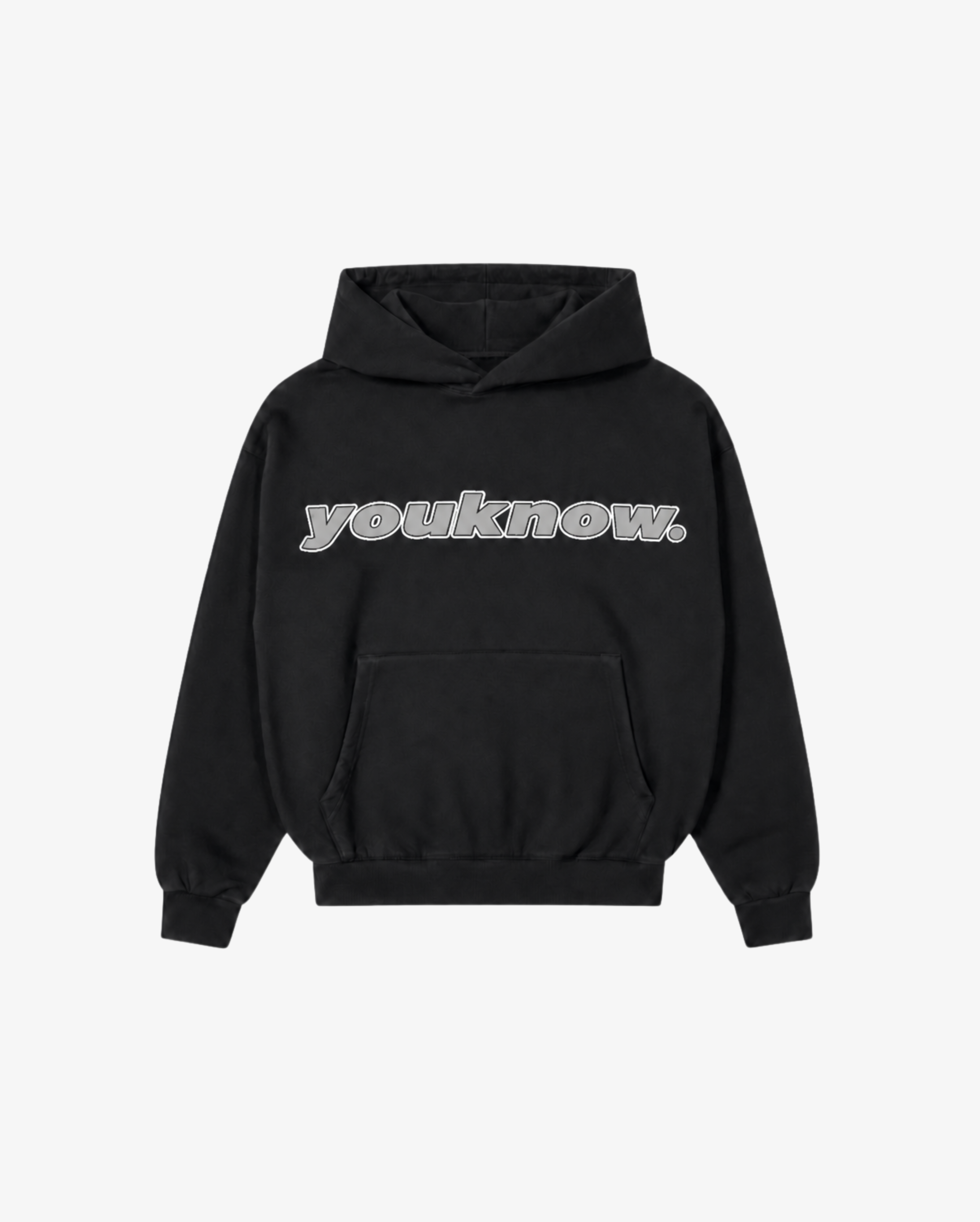 Puff Hoodie | Black