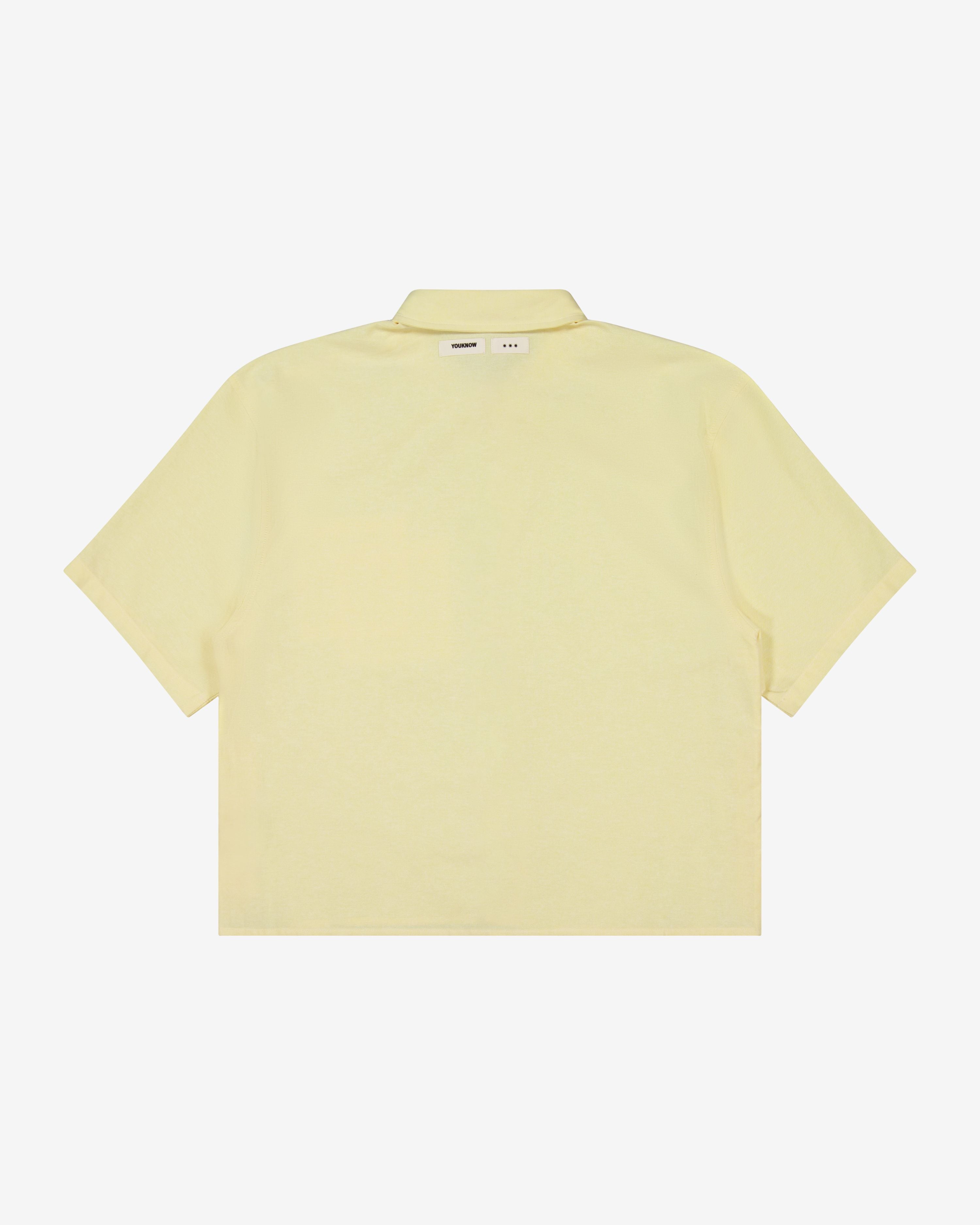 Double Pocket SS Shirt | Yellow