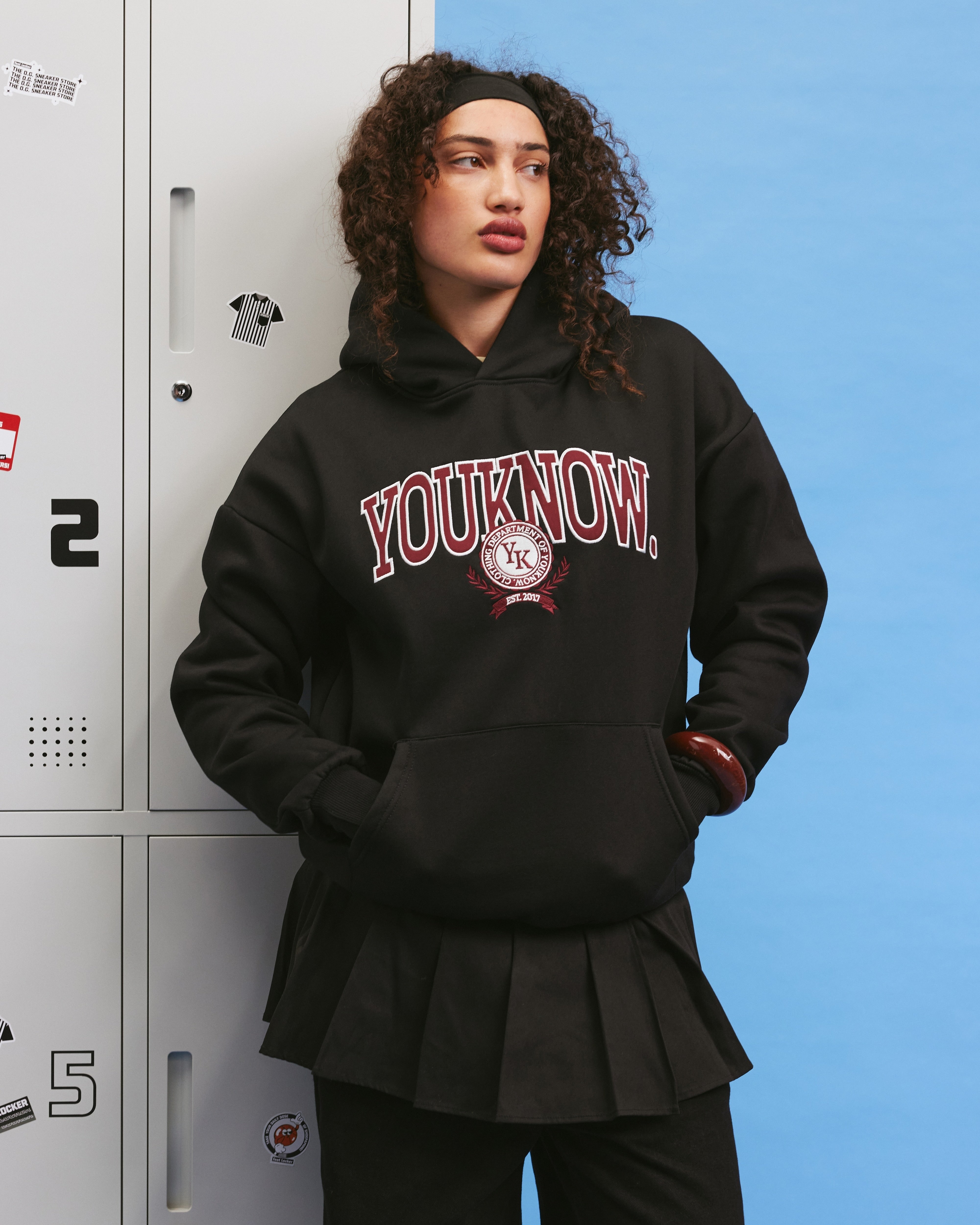 Dept. of YKC Hoodie | Black