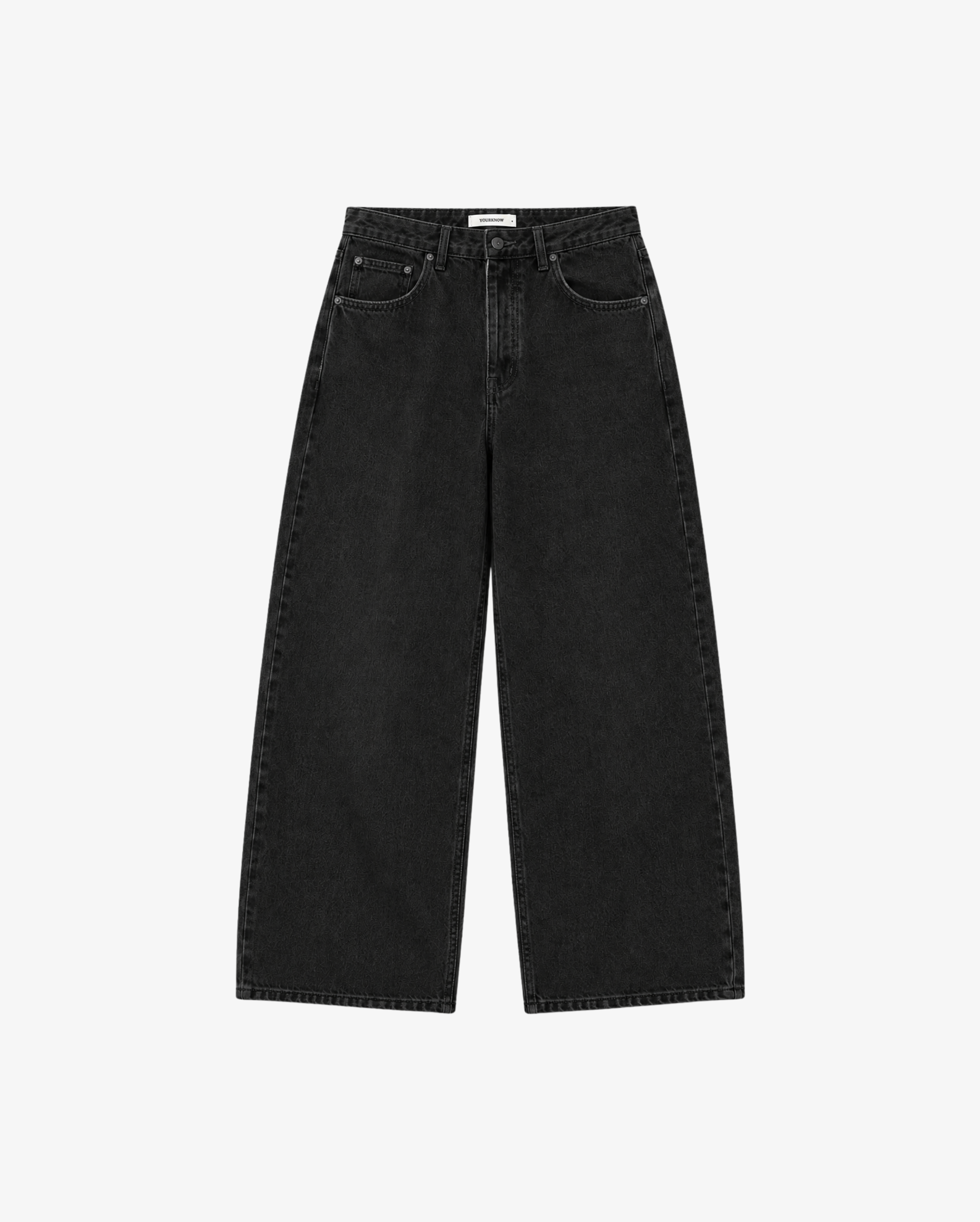 Veteran Baggy Jeans | Black-5