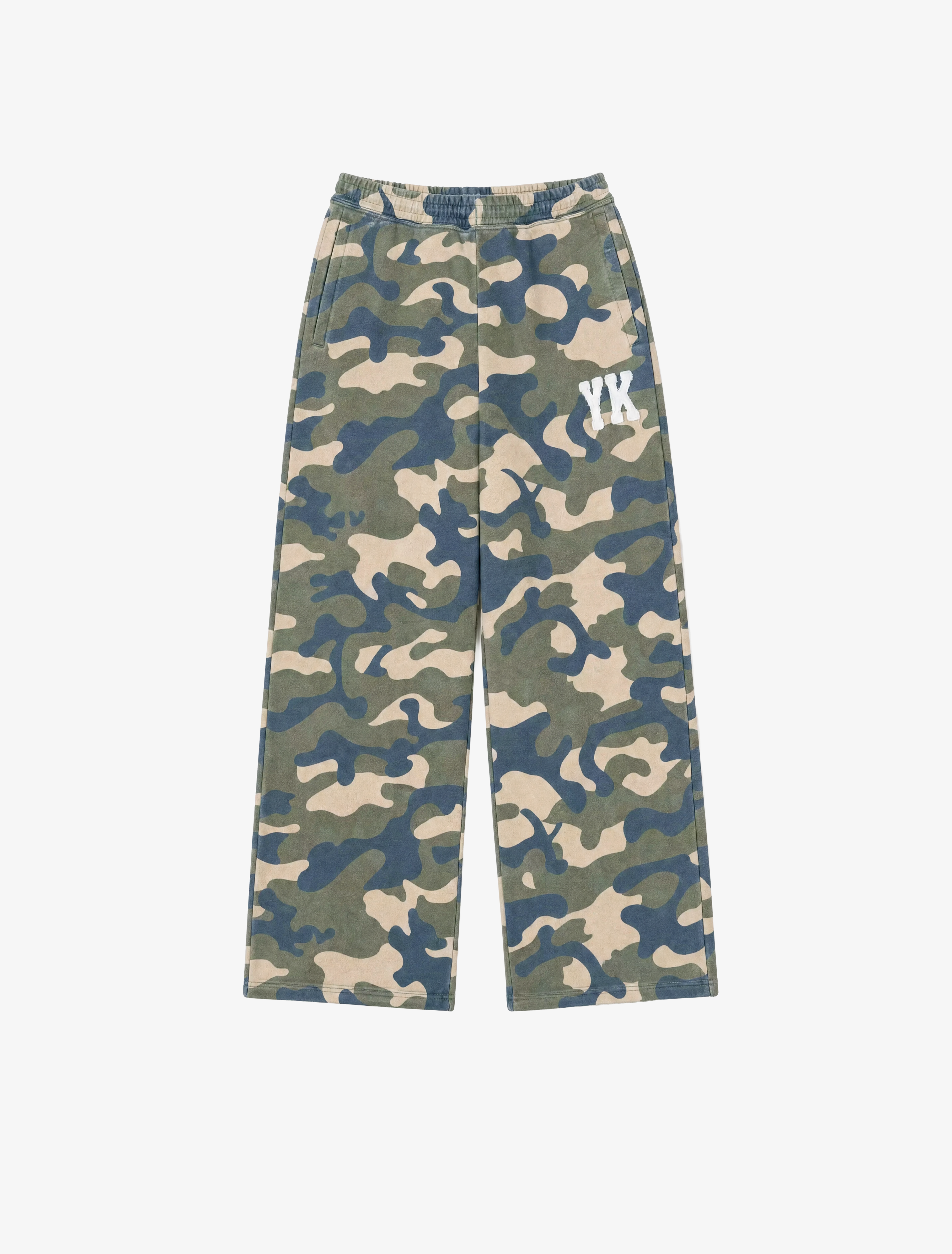 Wide Leg Pants | Camo