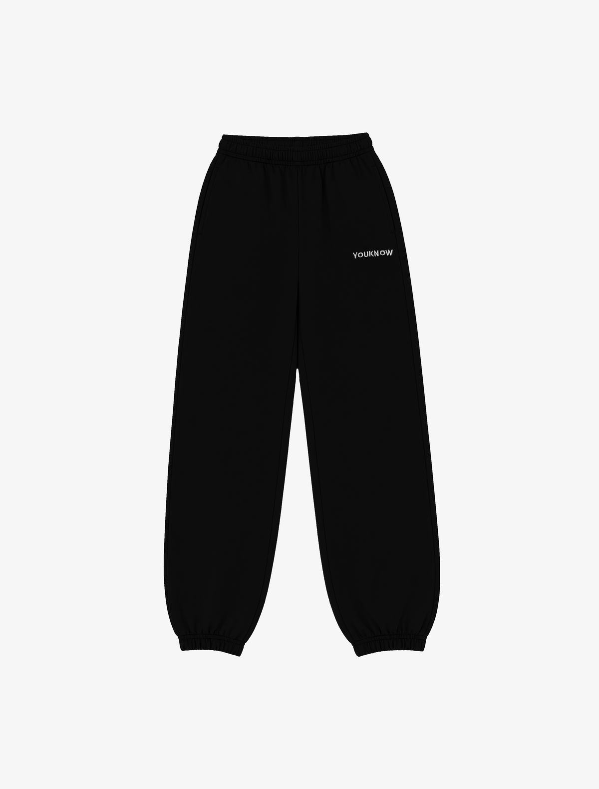 Core Essentials Cuffed Sweatpants | Black