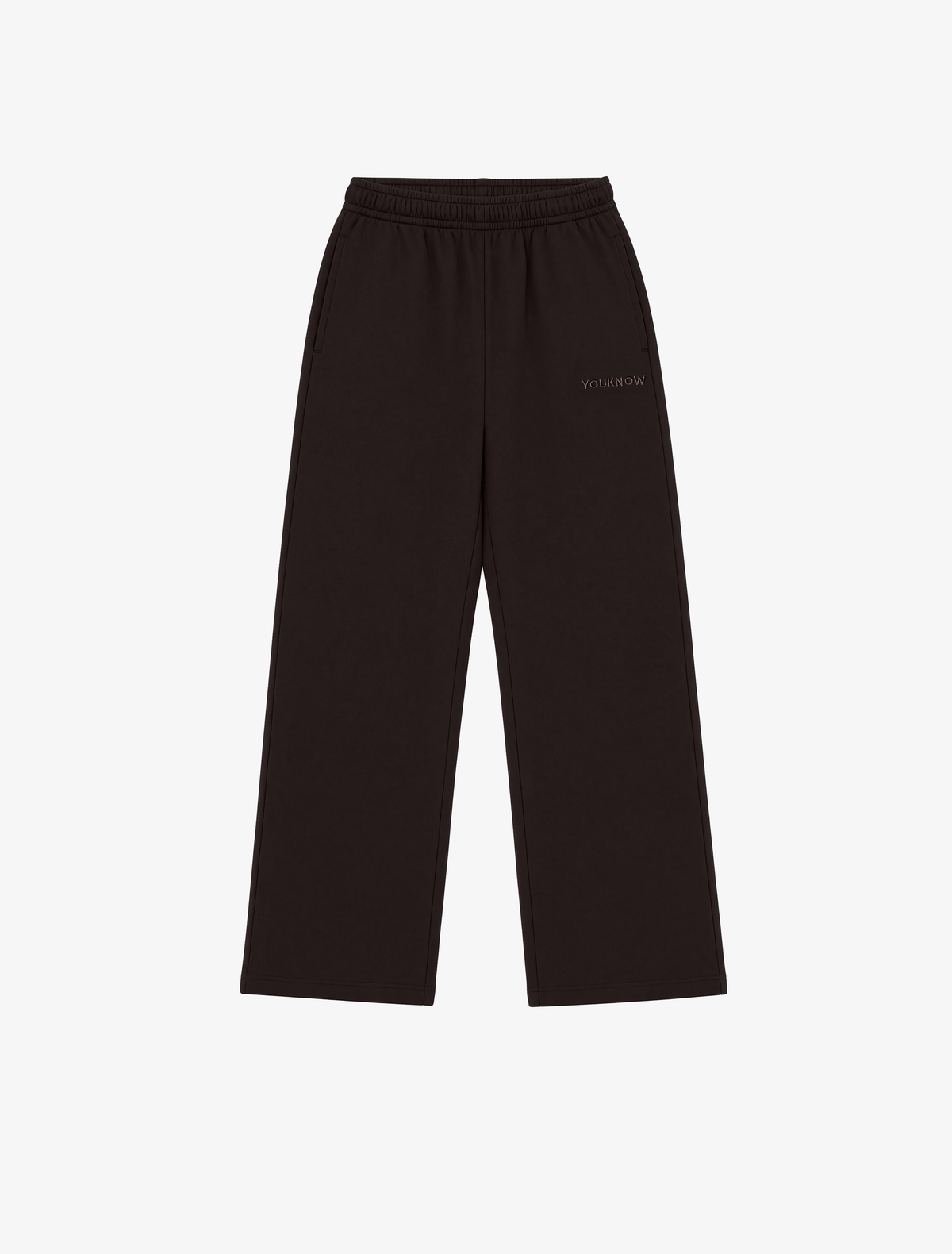 Core Essentials Wide Leg Pants | Brown