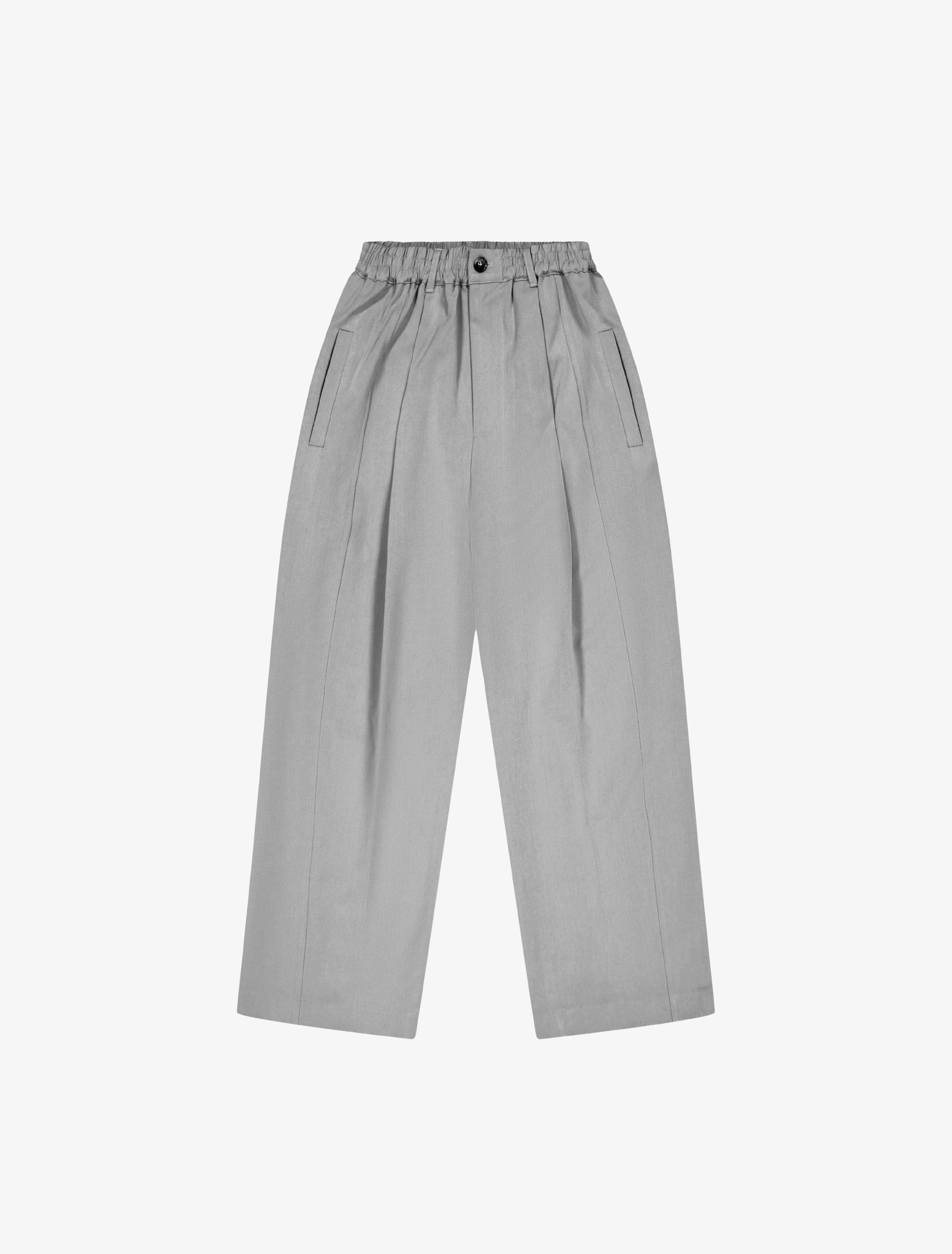 Nothing Draped Pleated Pants | Charcoal