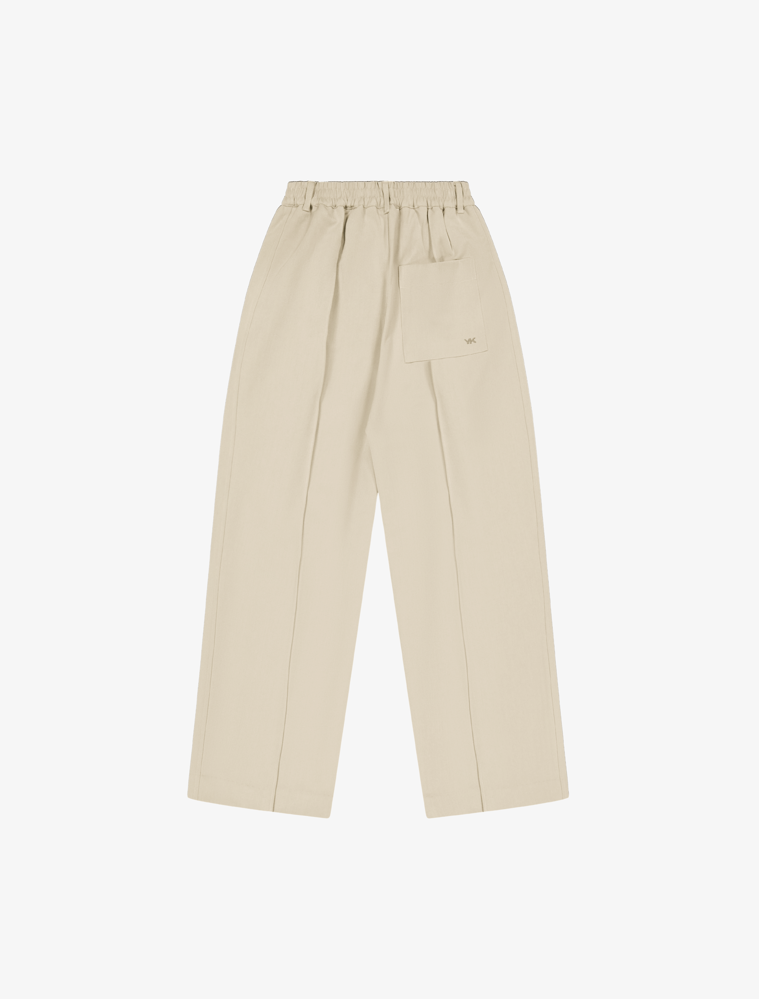 Nothing Draped Pleated Pants | Oat-5