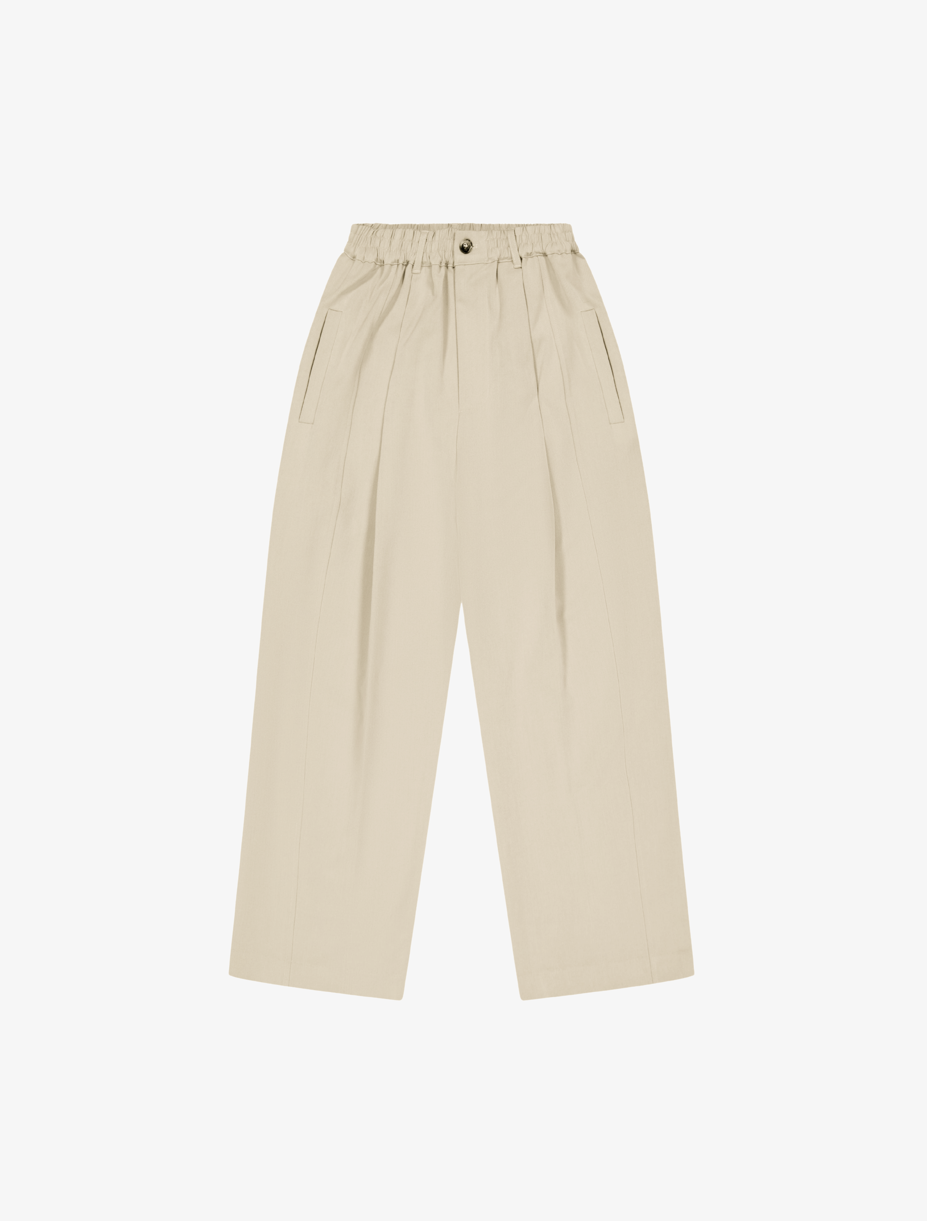 Nothing Draped Pleated Pants | Oat