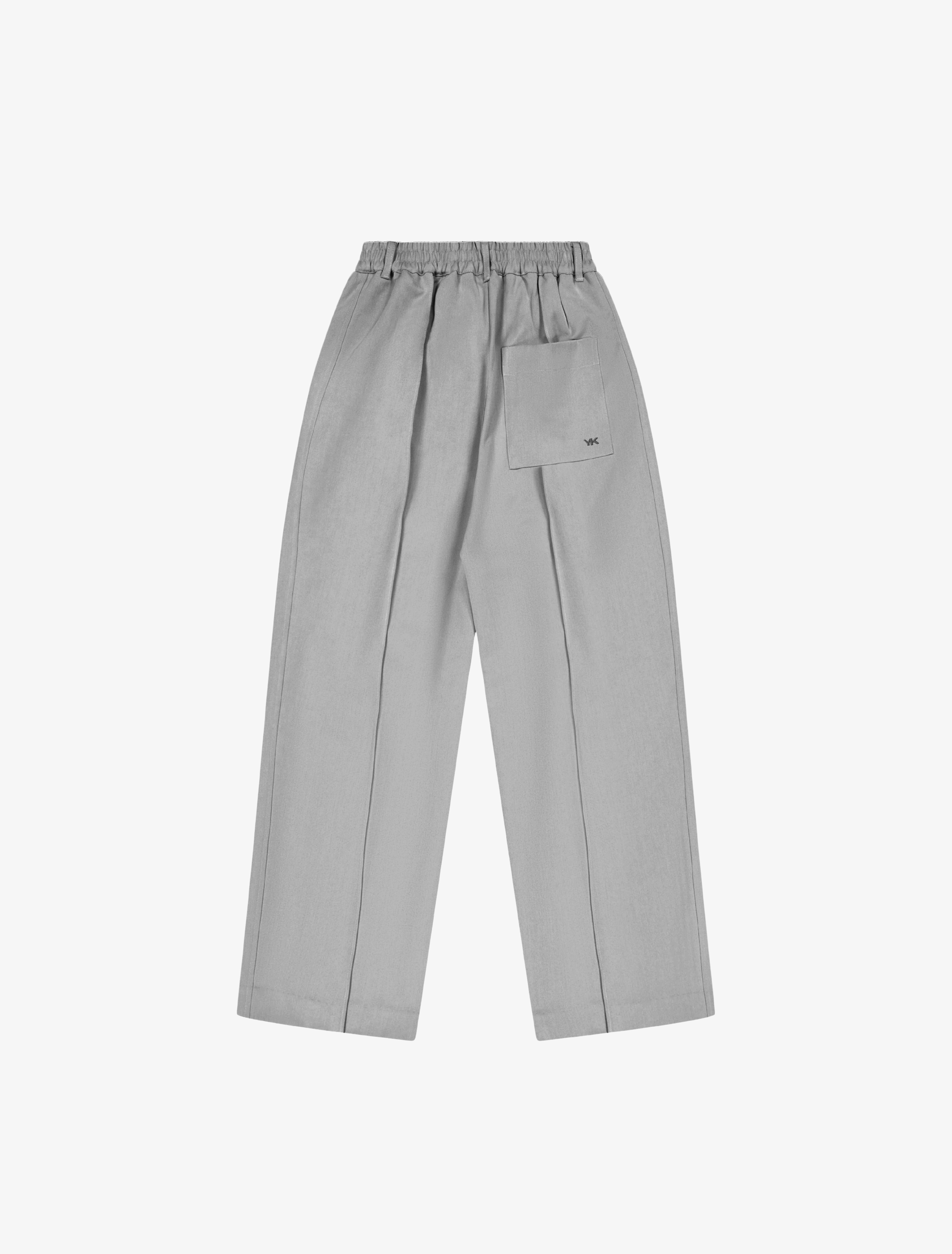 Nothing Draped Pleated Pants | Charcoal-5