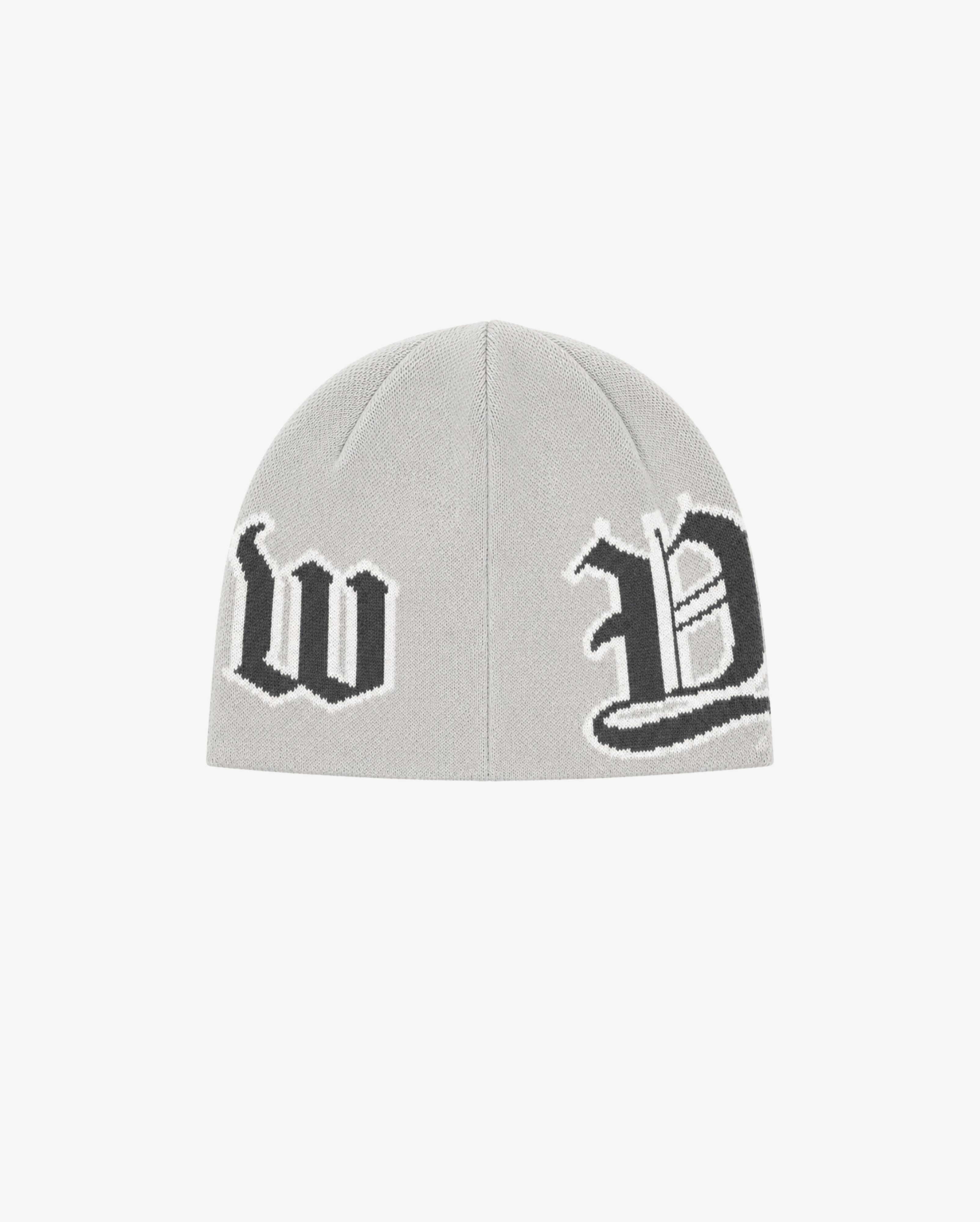 Jacquard Beanie | Charcoal-2