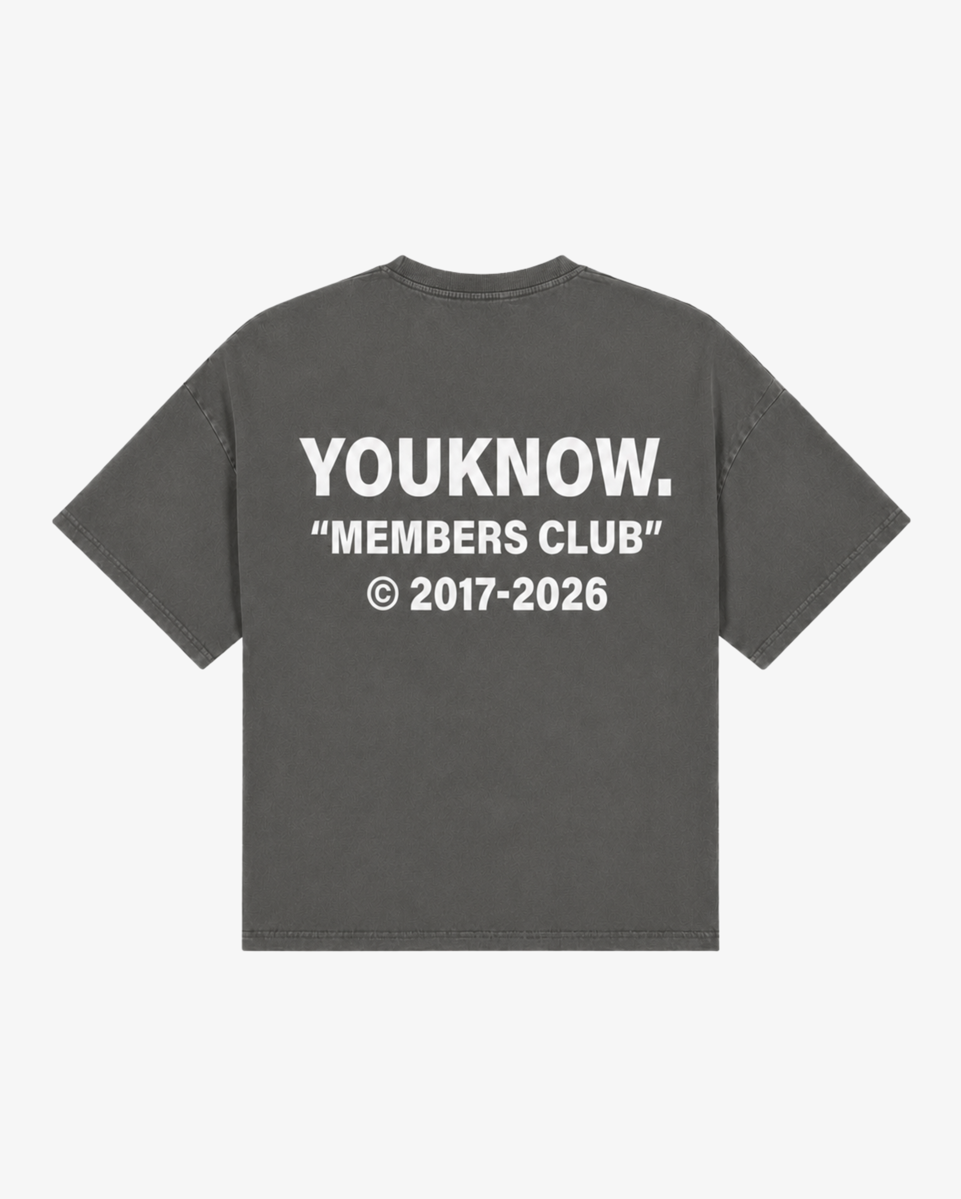 2026 Member's Club Tee | Washed Grey