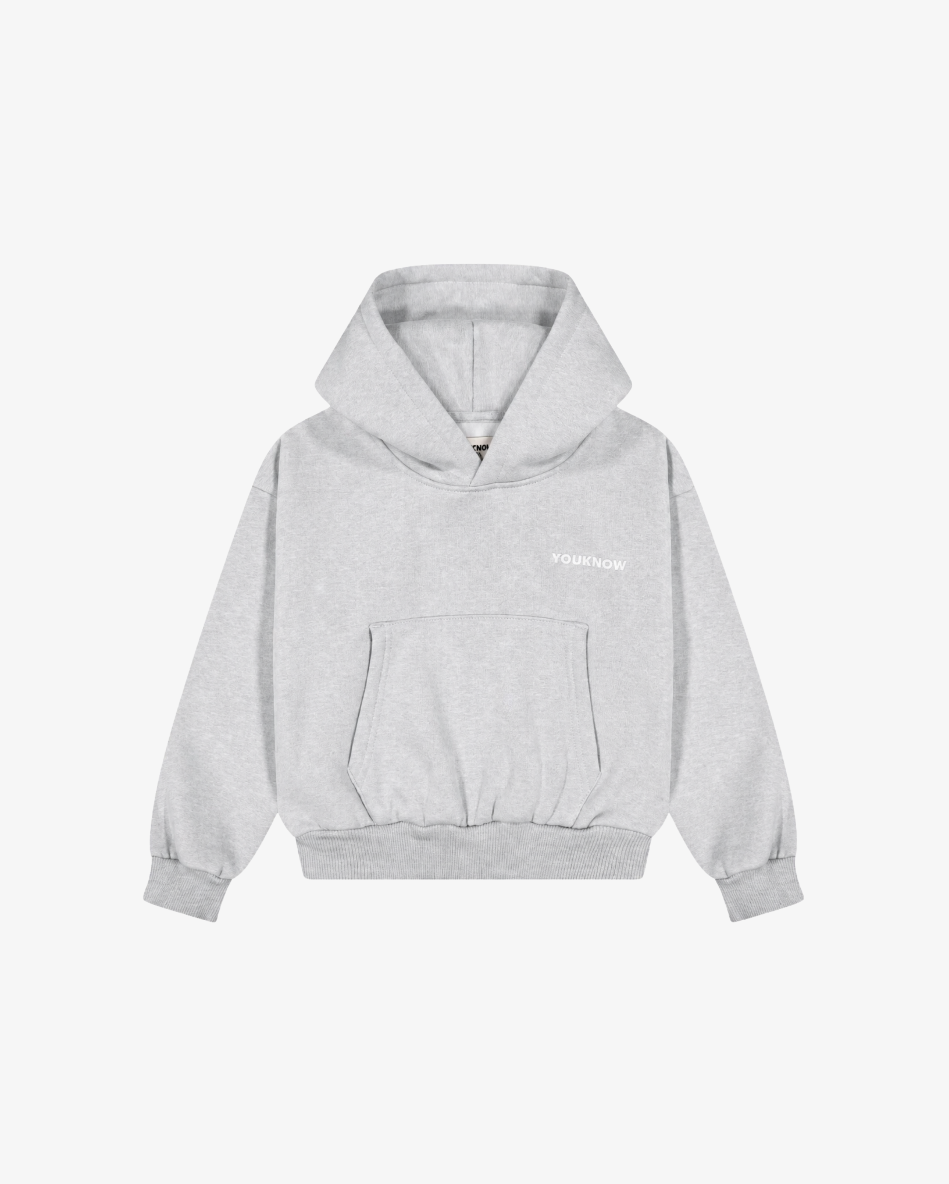 Kids Core Box Hoodie | GREY MARLE