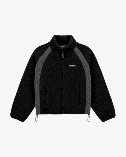 Sherpa Full Zip | Black