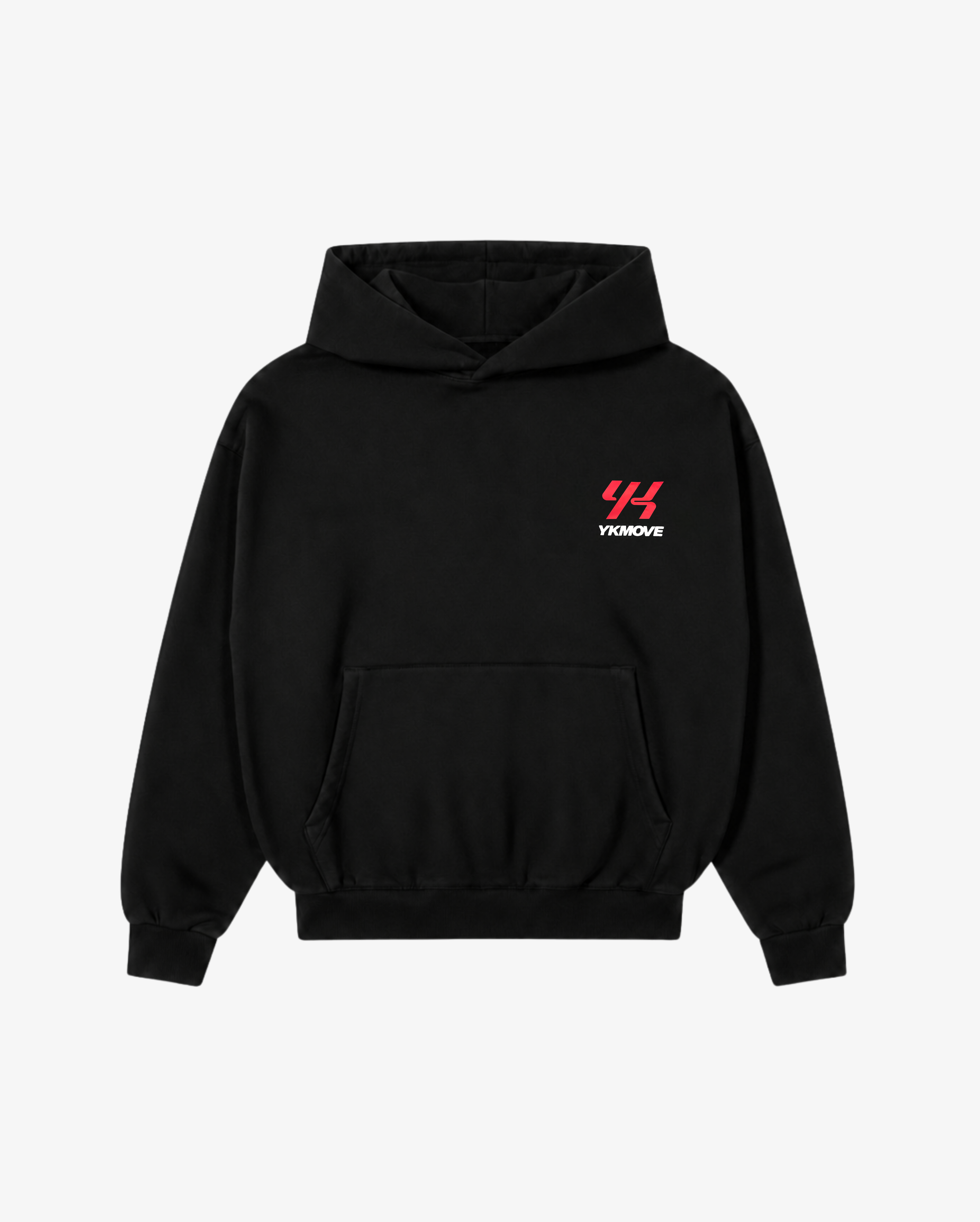 YK Move Keep Stacking Days Evolve Hoodie | Black-4