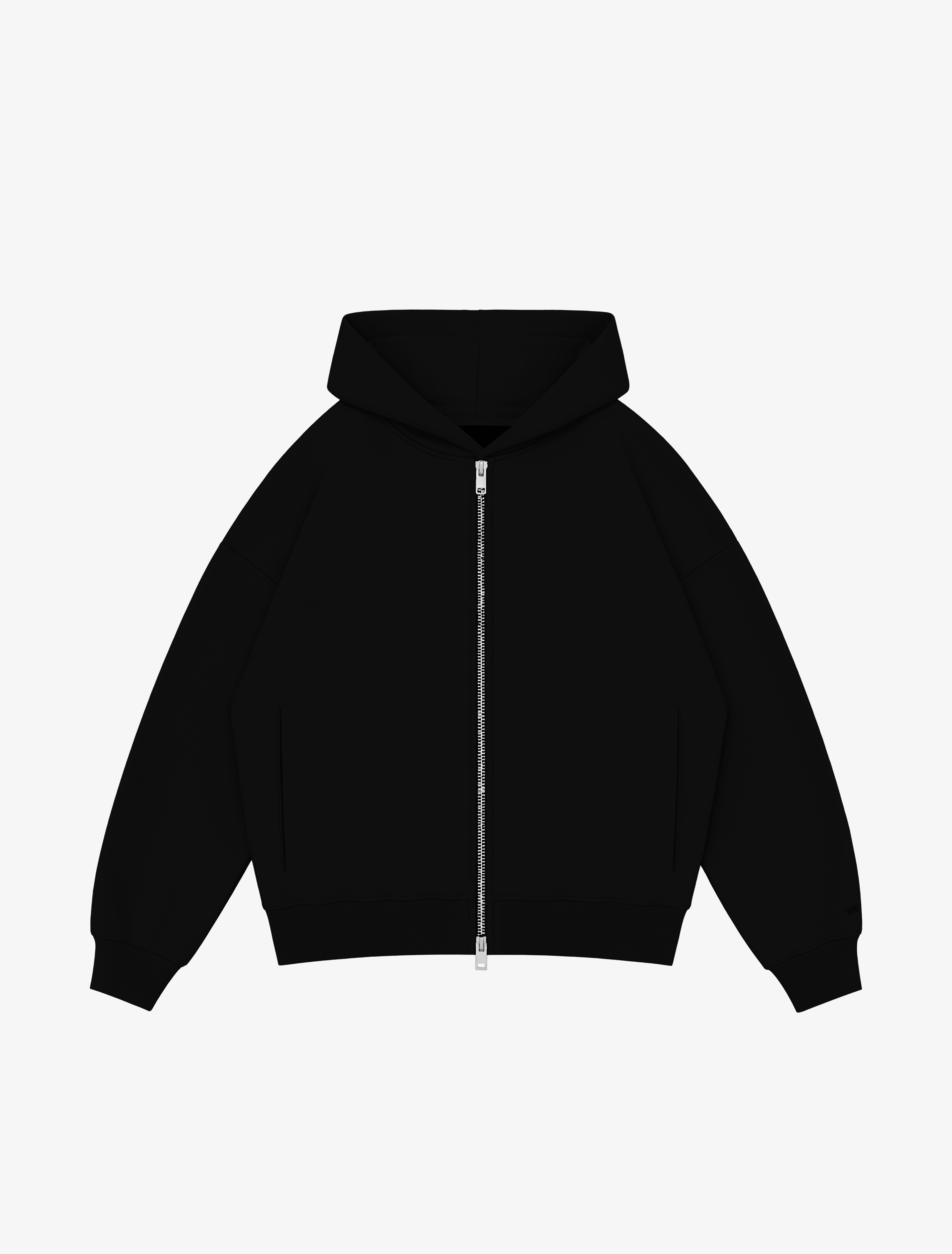 Nothing Form Zip-Up Hoodie | Tar