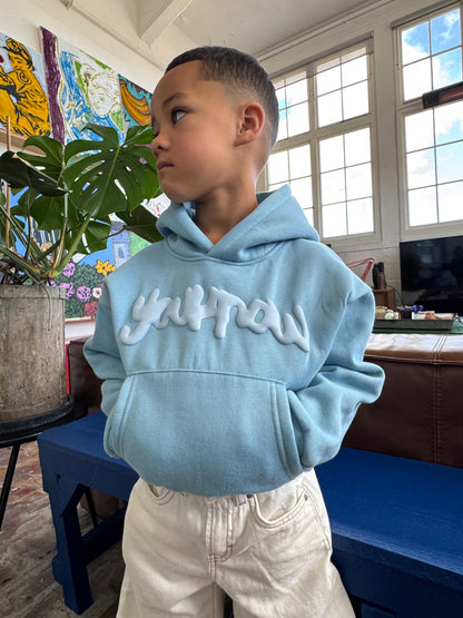 Kids Sunny Hoodie | Sky blue