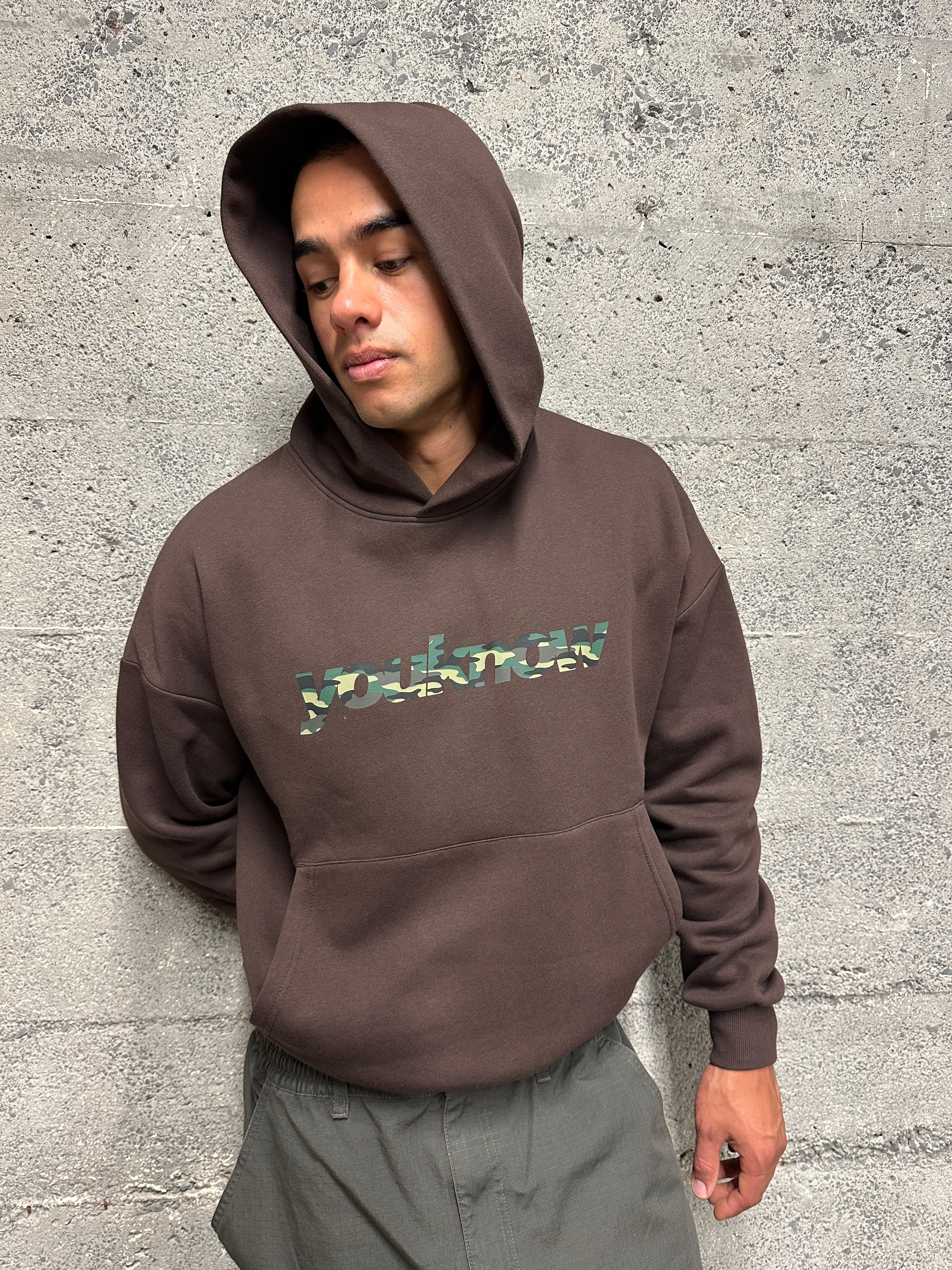 Rumble Hoodie | Brown Camo