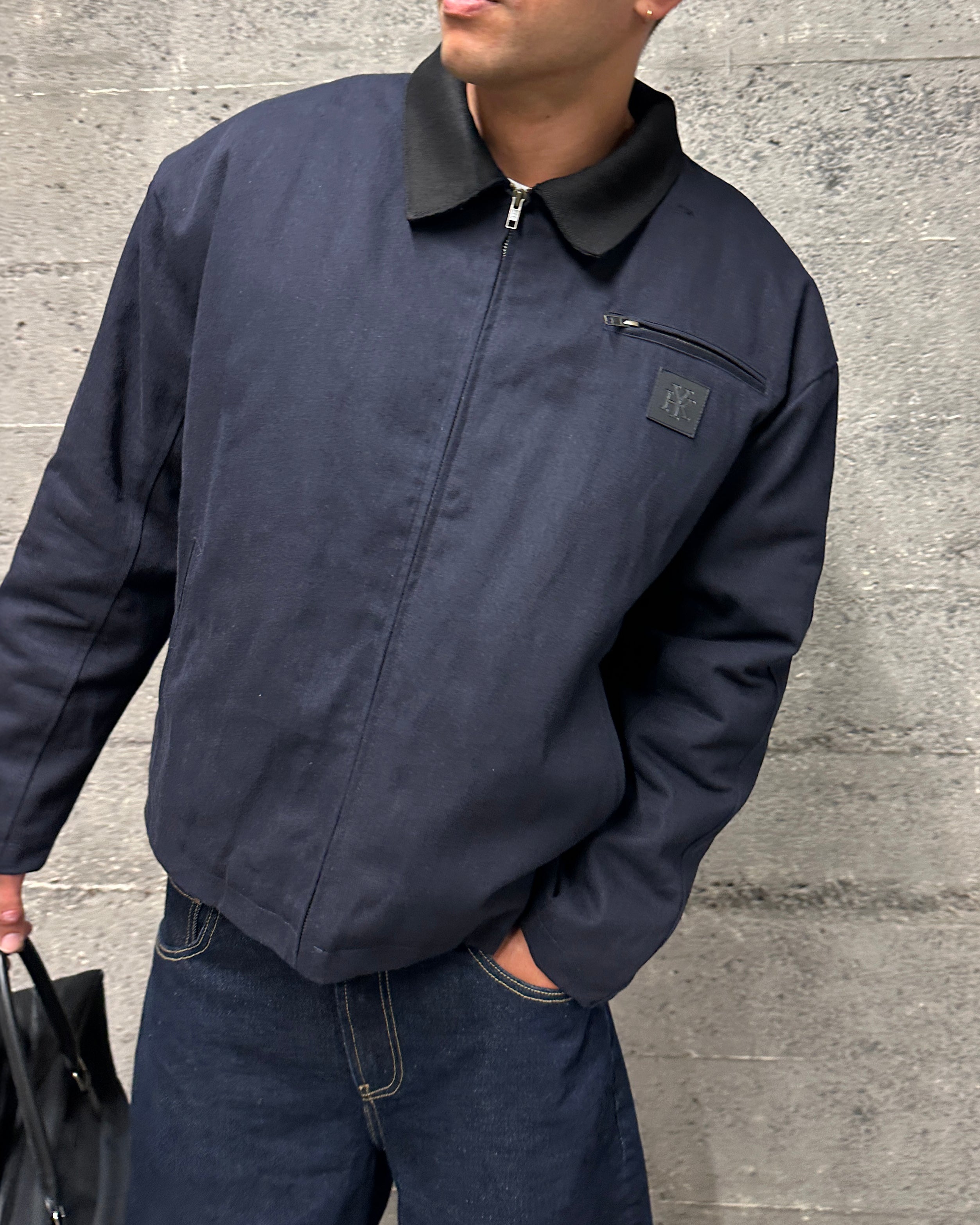 Flight Jacket | Dark Navy