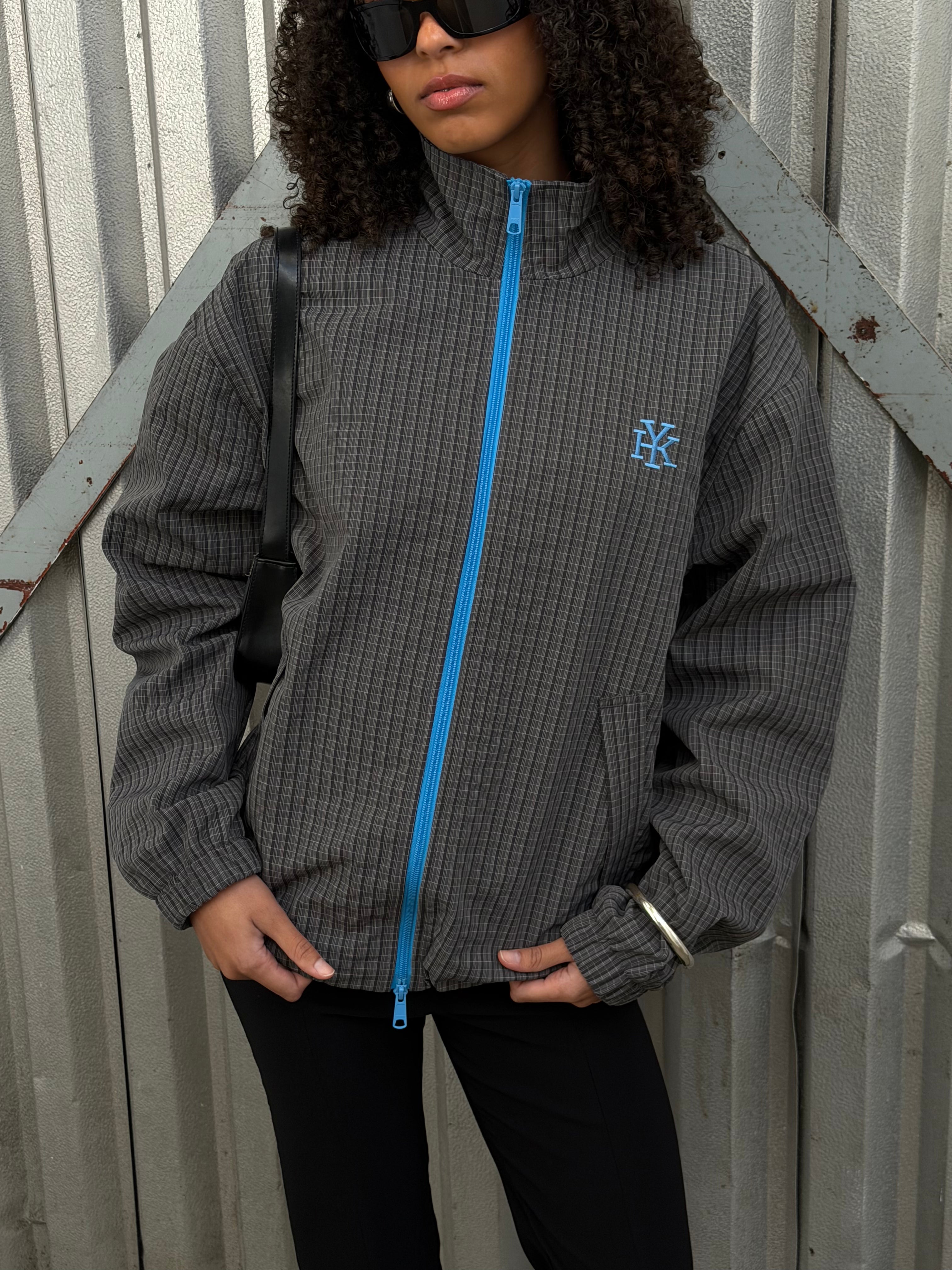 Windbreaker | Grey Check-4