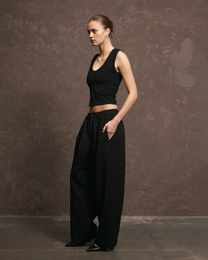 Nothing Pleated Pants | Tar