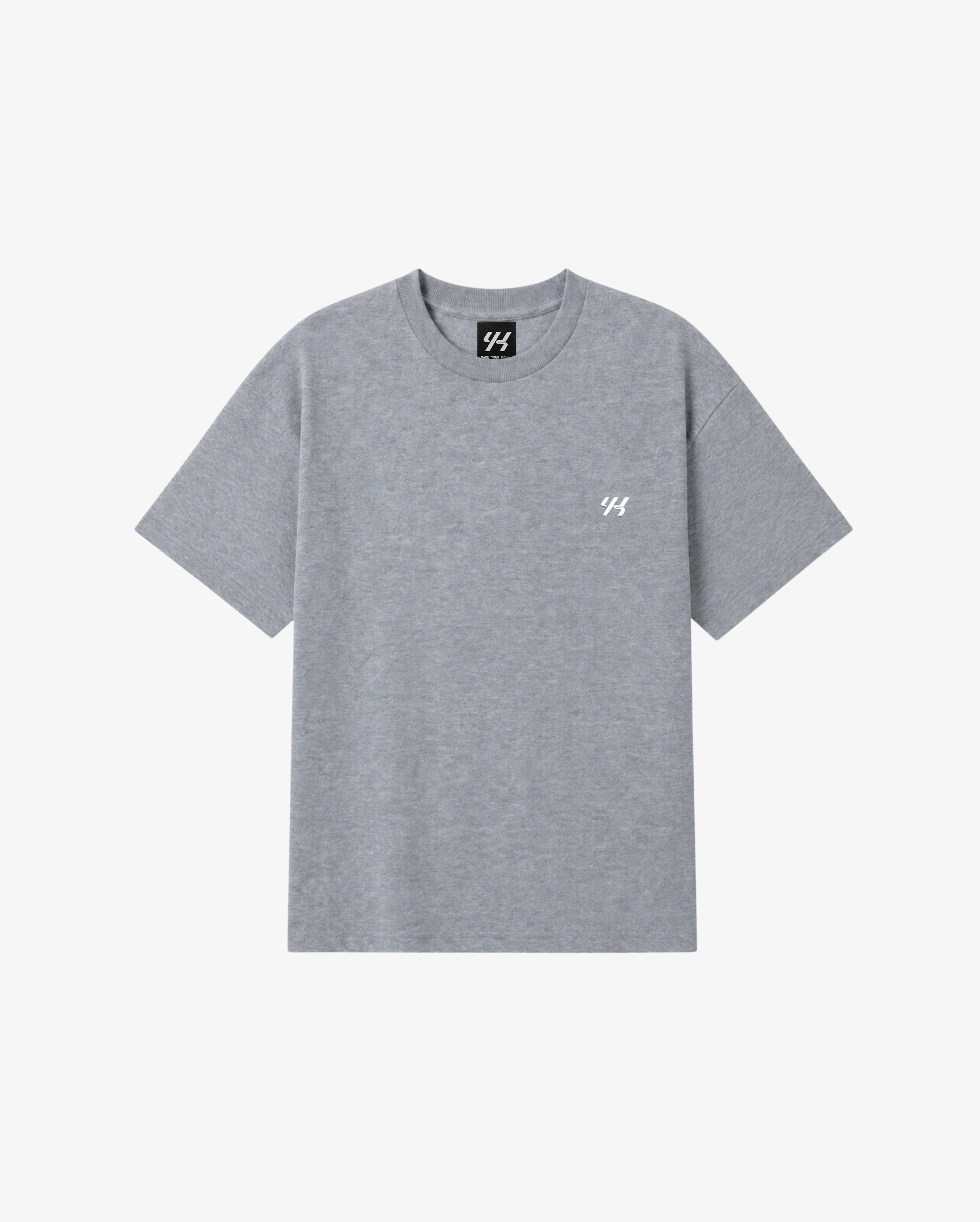 YK Move Reset Tee | Charcoal Marle