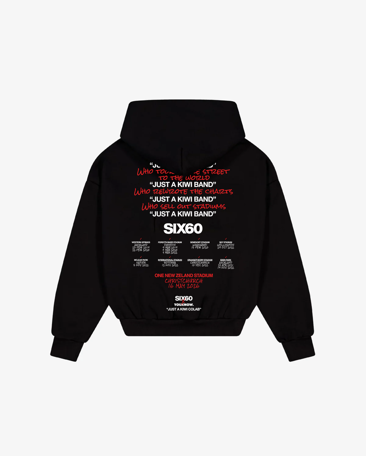Six60 Hoodie | Black
