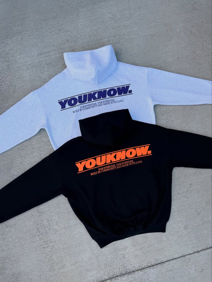 Daytona Hoodie | White Marle