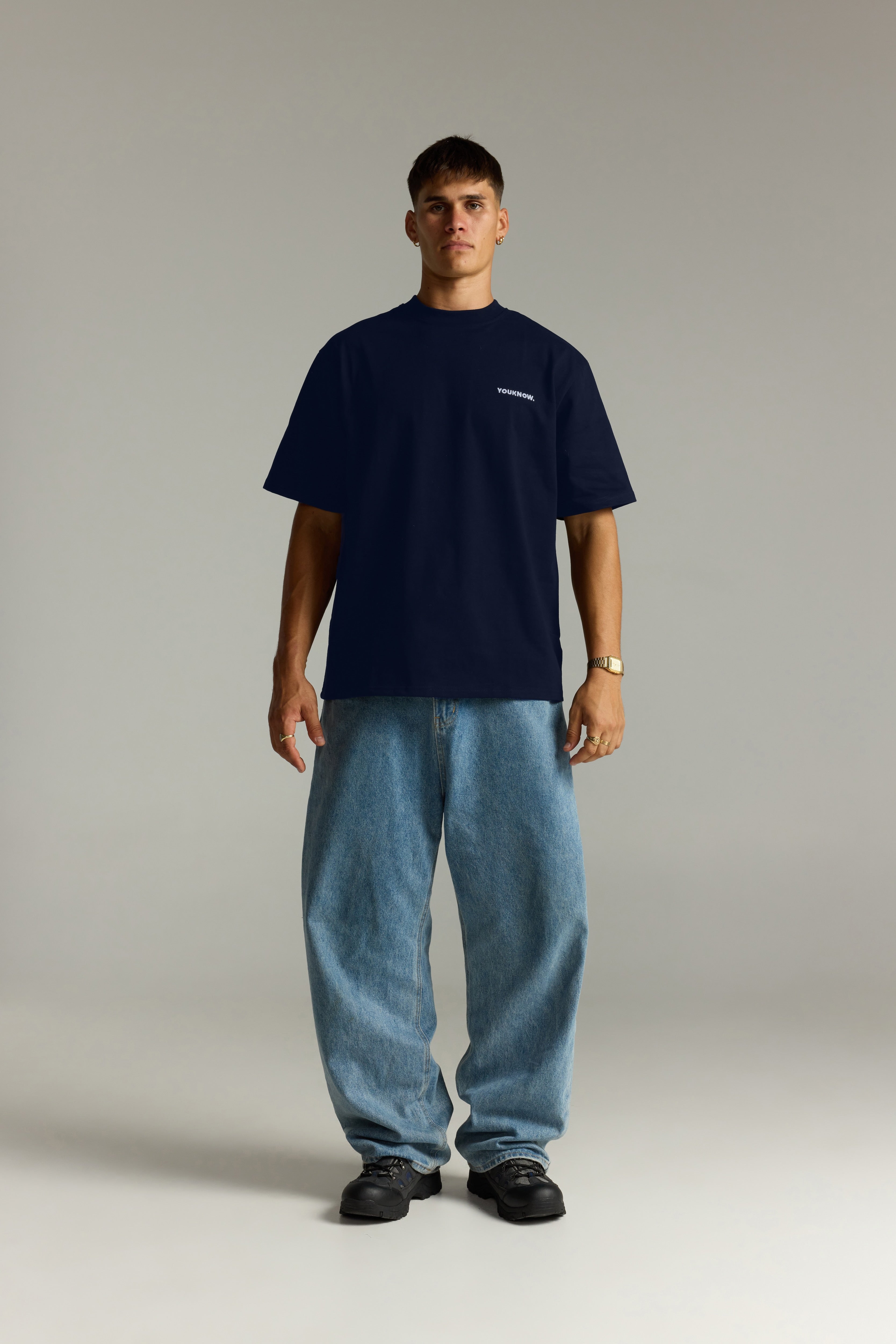 Core Standard Heavyweight Tee | Navy