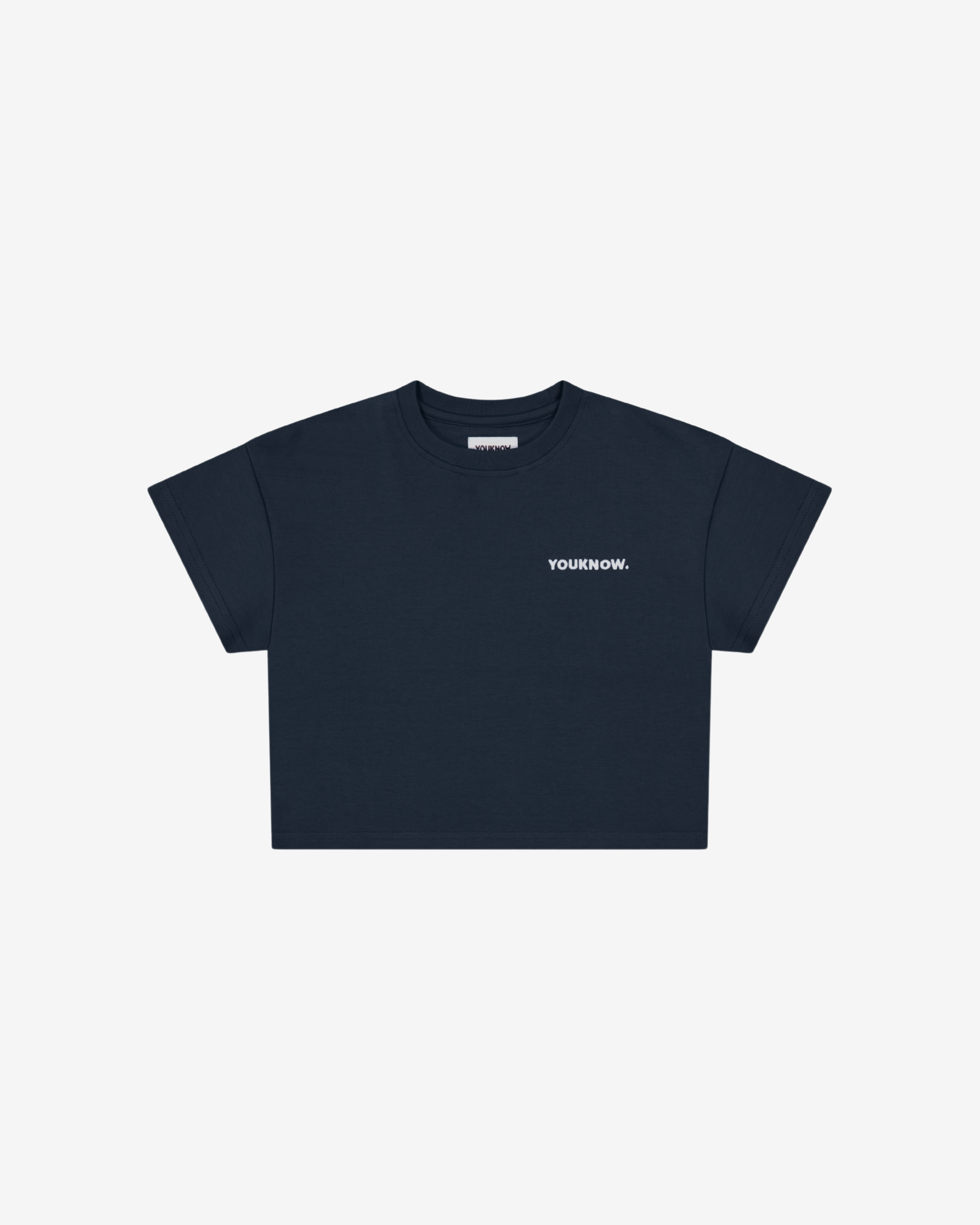 Kids Core Box Tee | Navy
