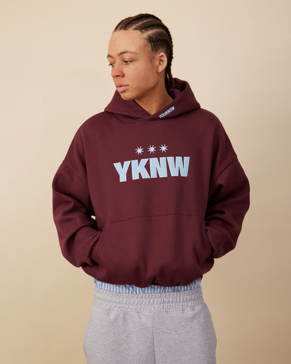 YKNW Hoodie | Maroon