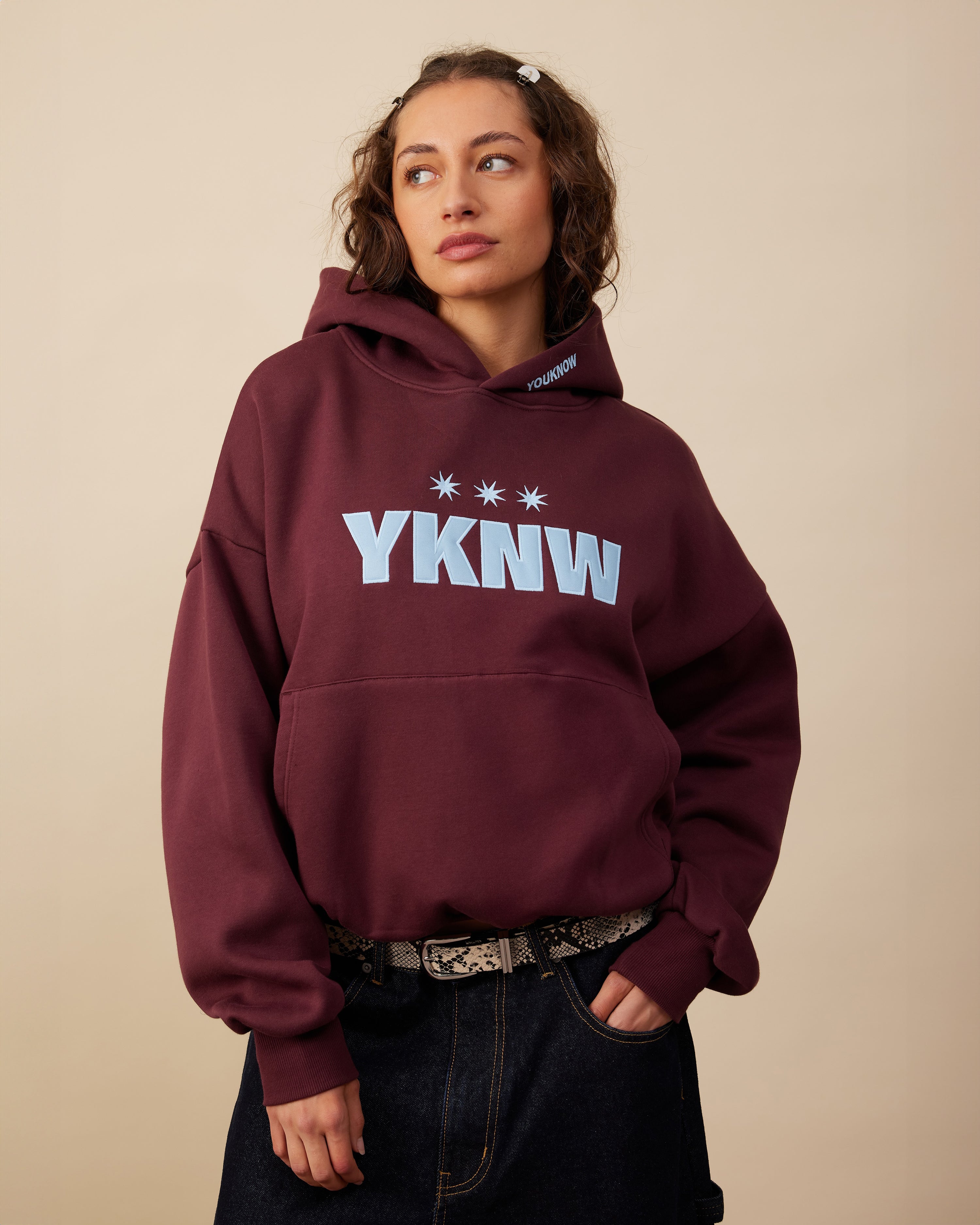 YKNW Hoodie | Maroon