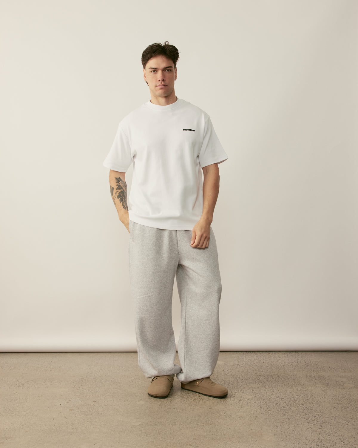 Core Essentials Relaxed Tee | White