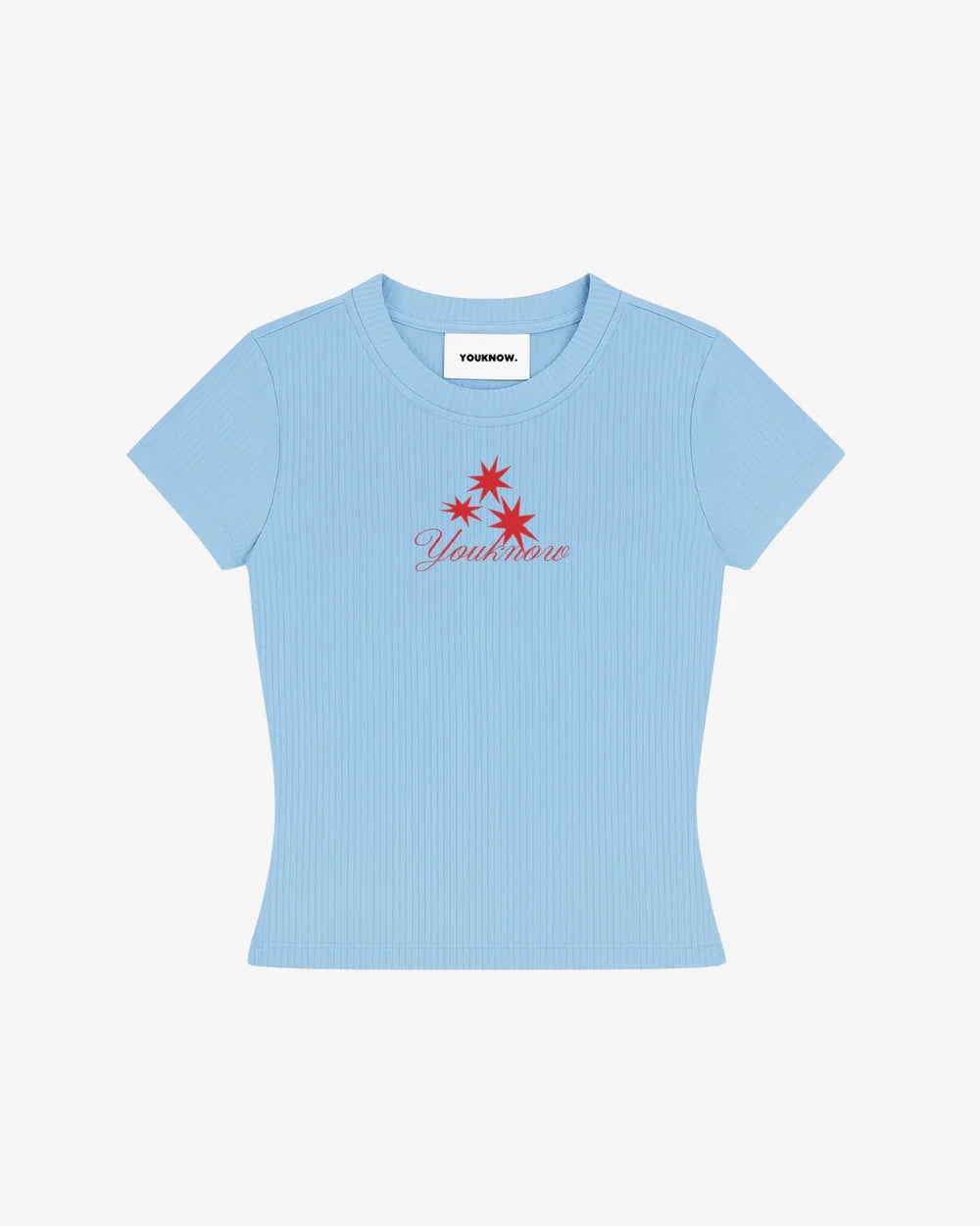 Graphic Baby Tee | Baby Blue