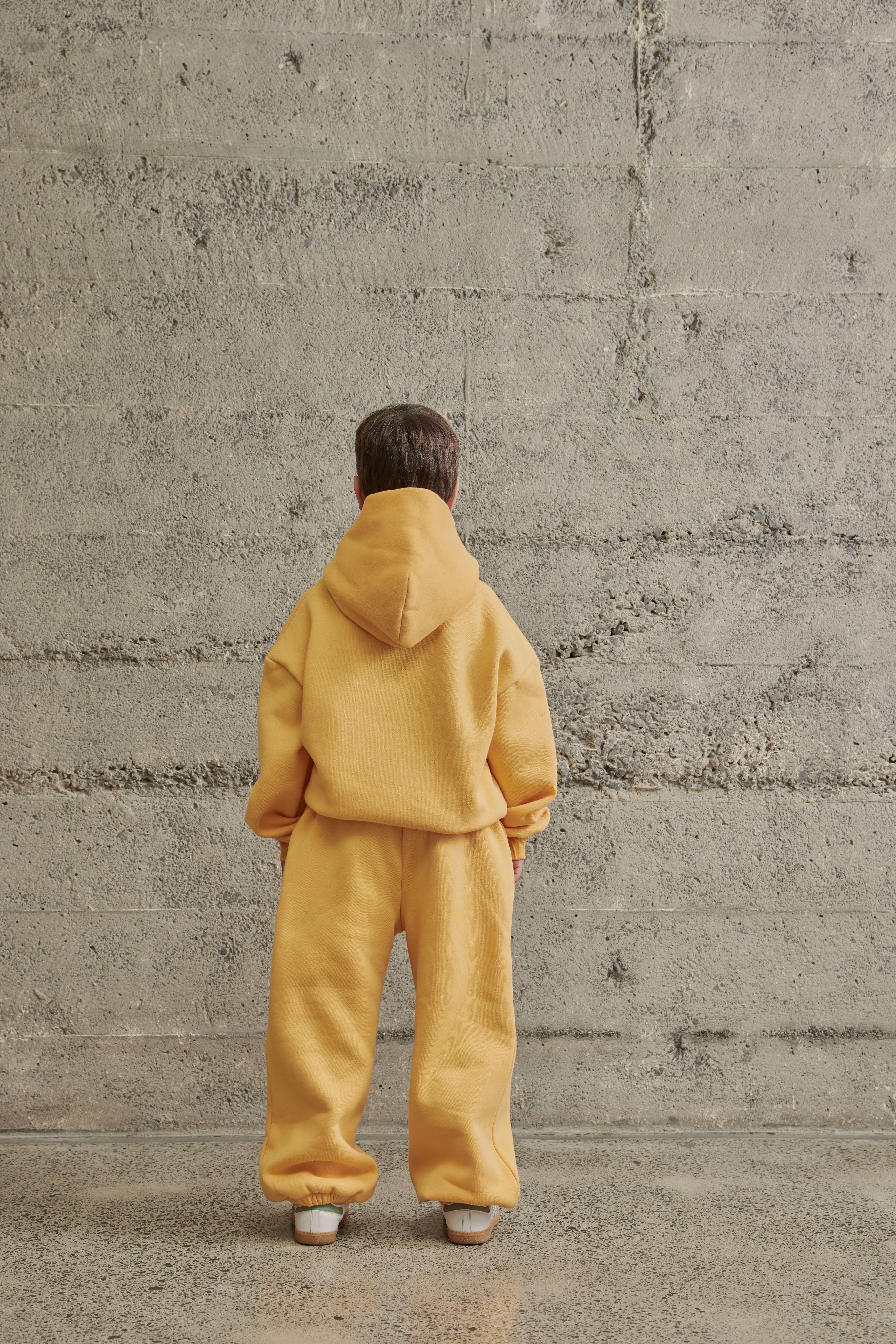Kids Core Cuffed Sweatpants | Banana-3