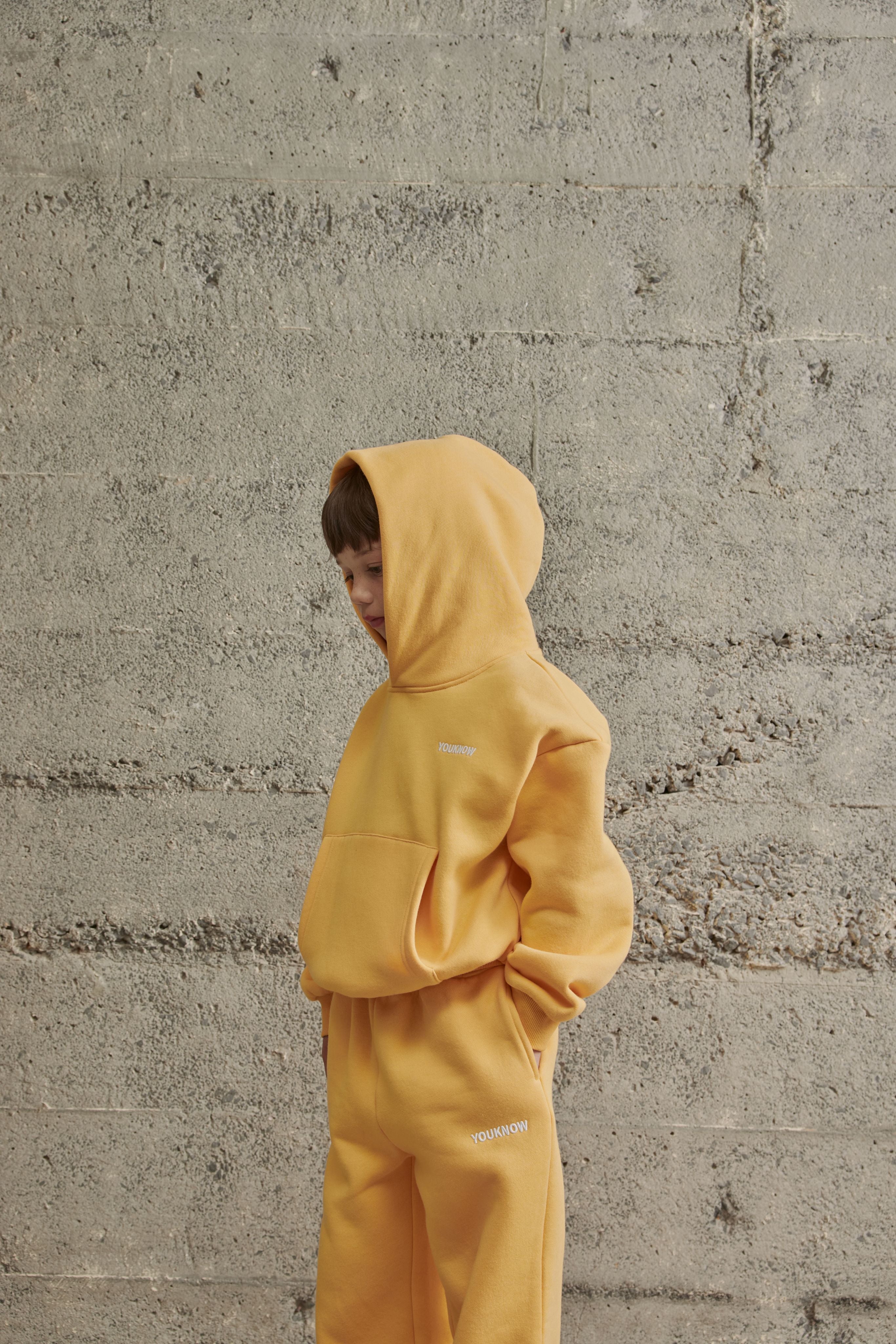 Kids Core Box Hoodie | Banana