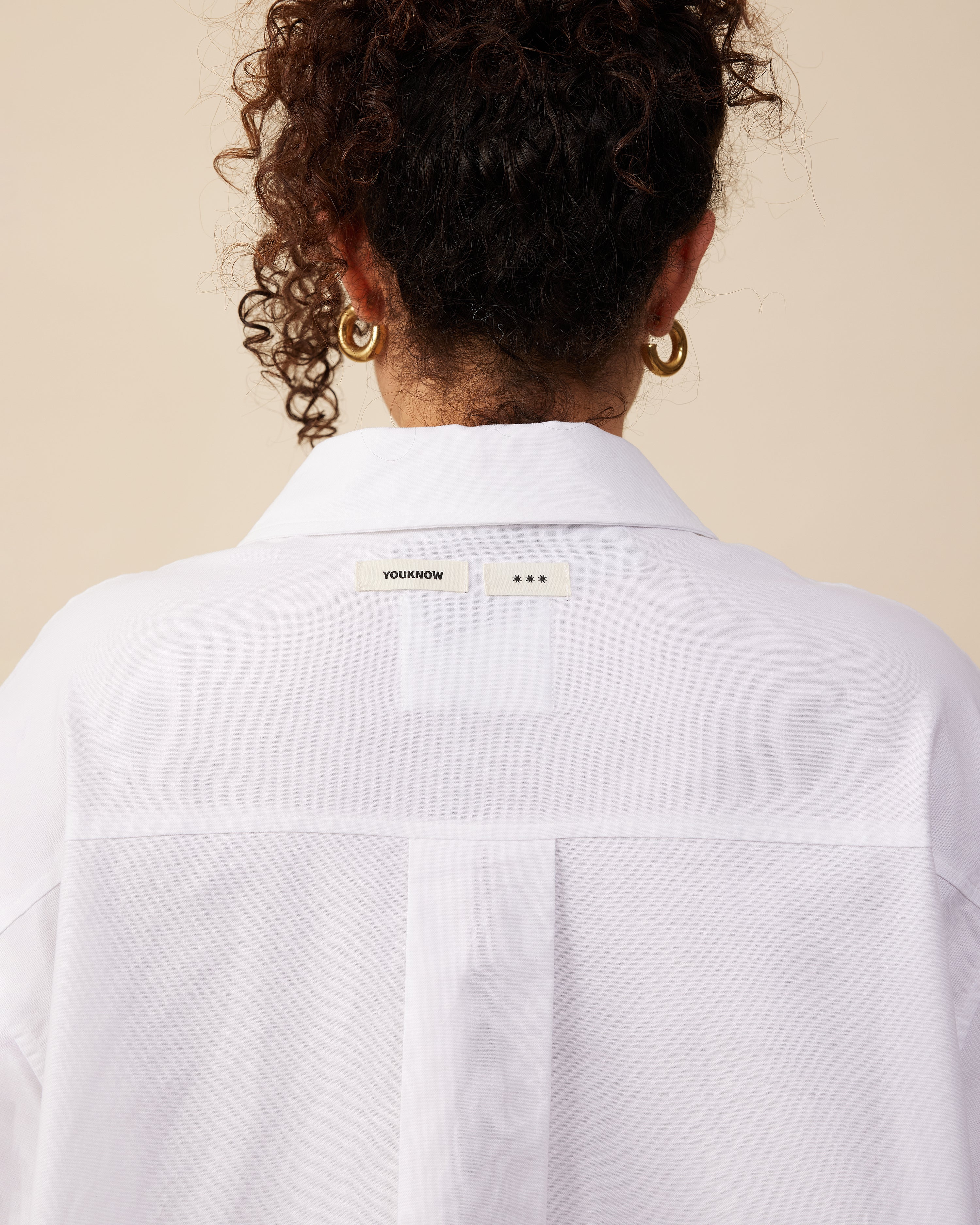 Double Pocket Longsleeve Shirt | White-5