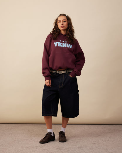 YKNW Hoodie | Maroon