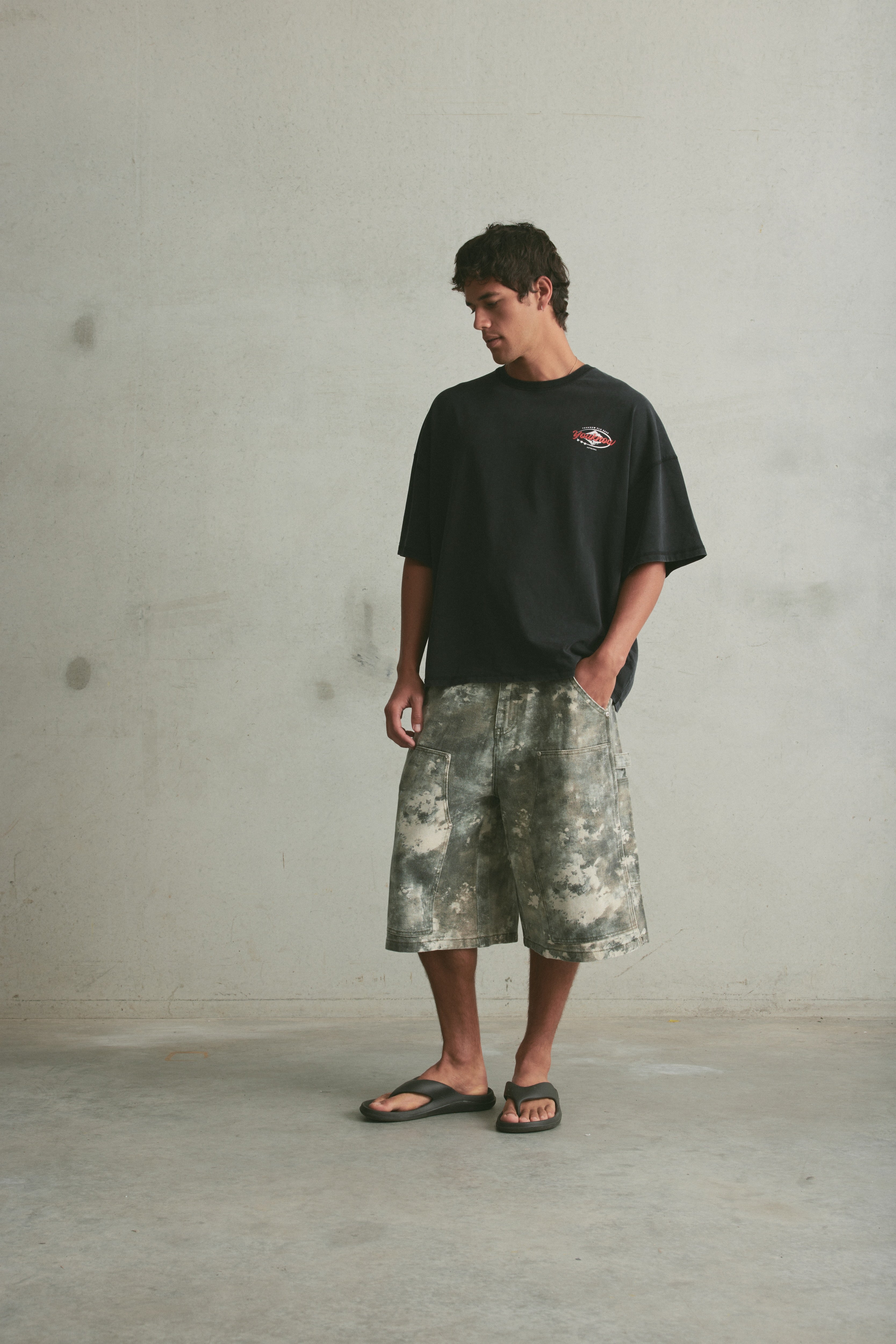 Aotearoa Tee SS | Washed Black