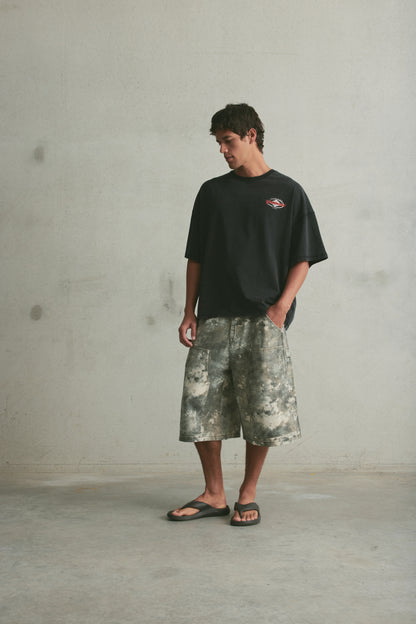 Aotearoa Tee SS | Washed Black