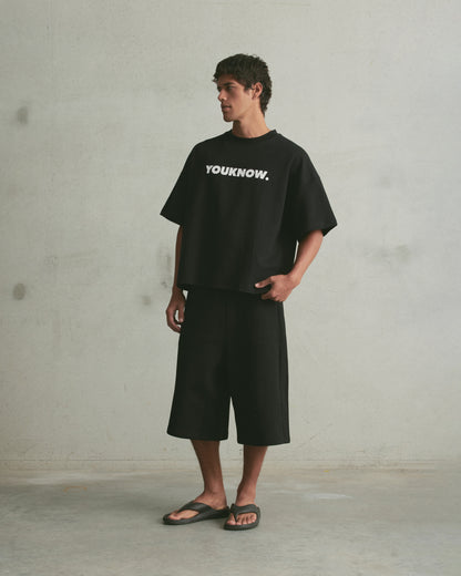 Block Tee | Black