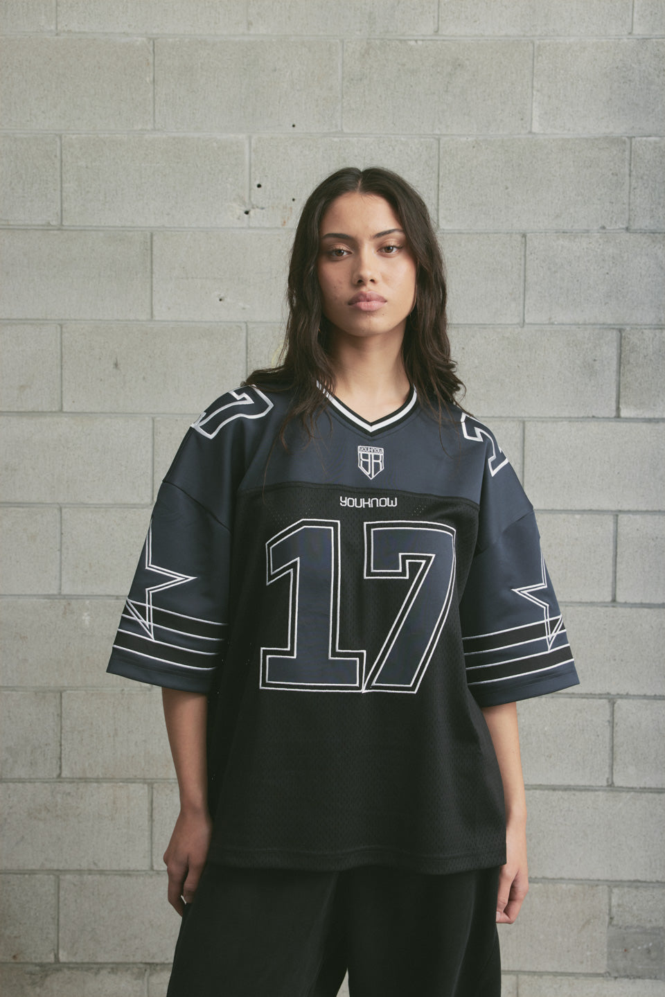 YKFL Jersey | Black/Charcoal